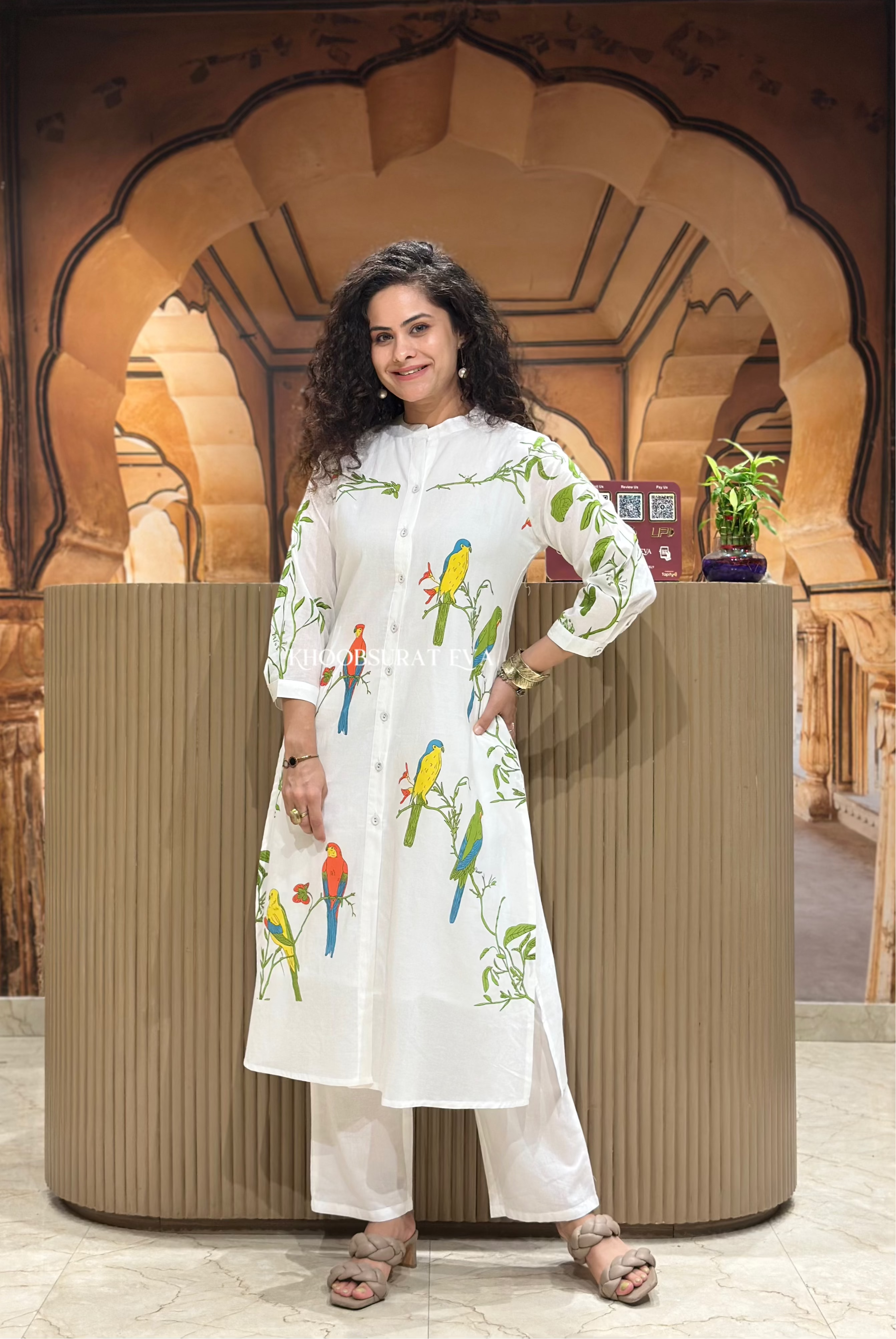 Birders Cotton Kurta Set