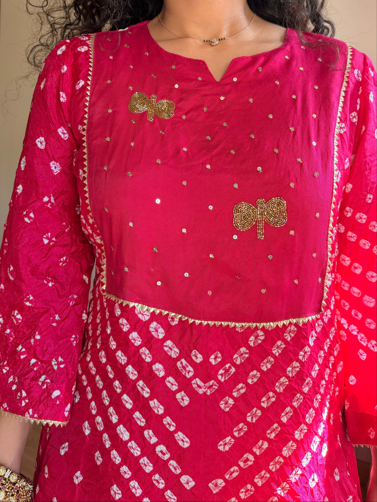Jaipur City Bandhani Coord Set