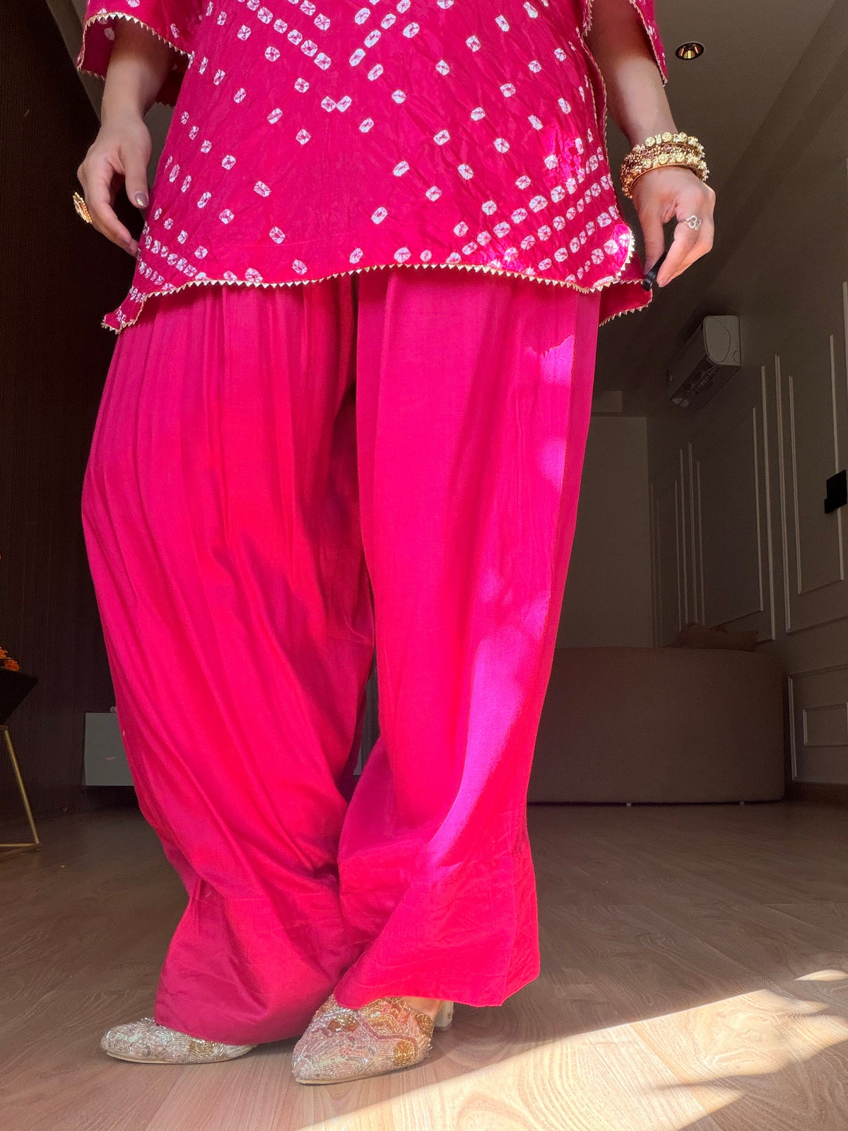 Jaipur City Bandhani Coord Set