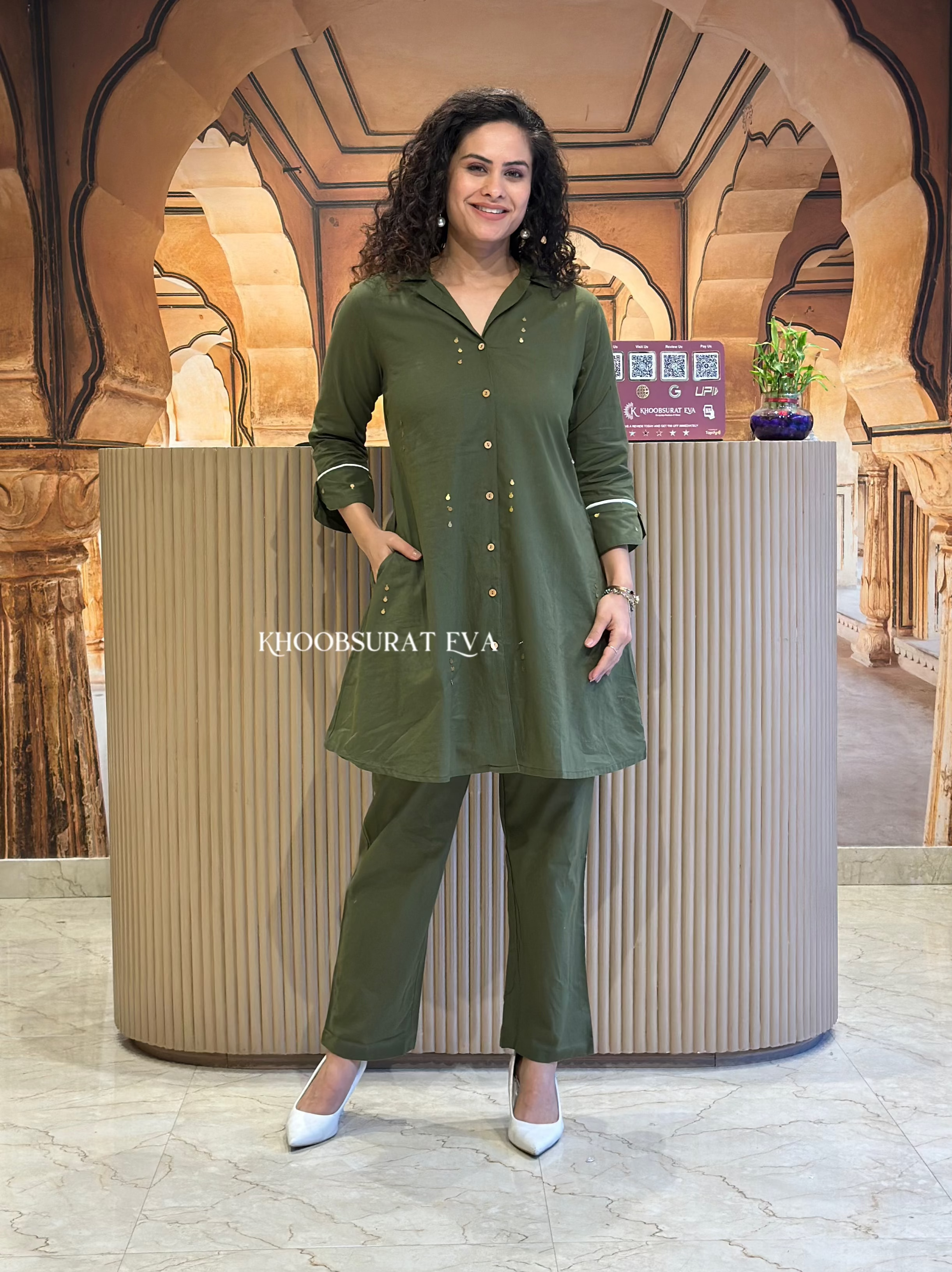 Perfect Find Green Kurta set