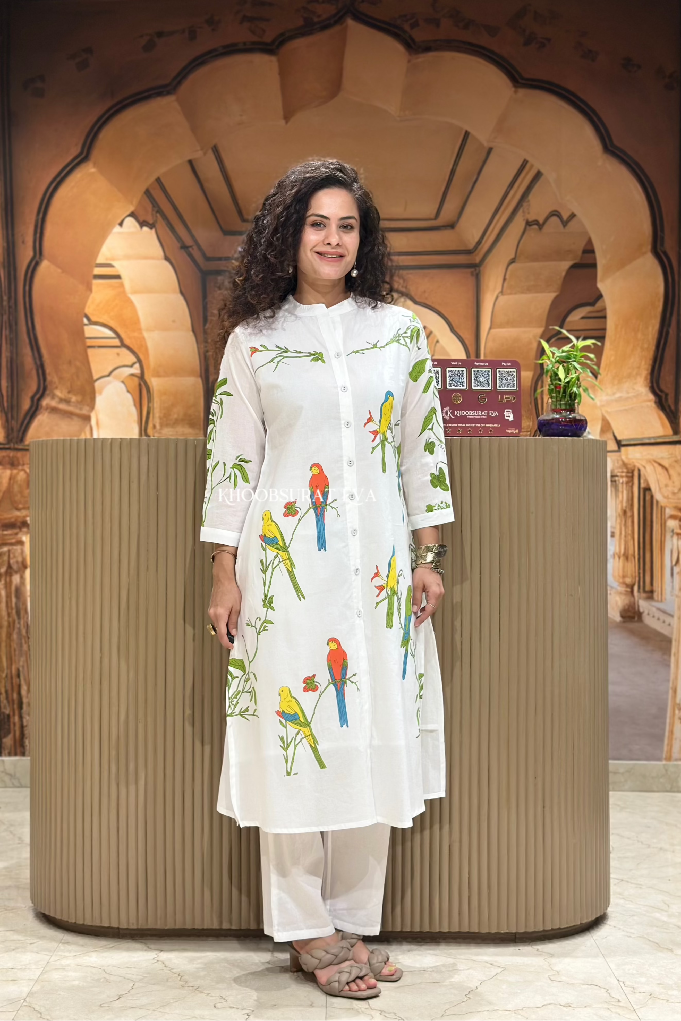 Birders Cotton Kurta Set