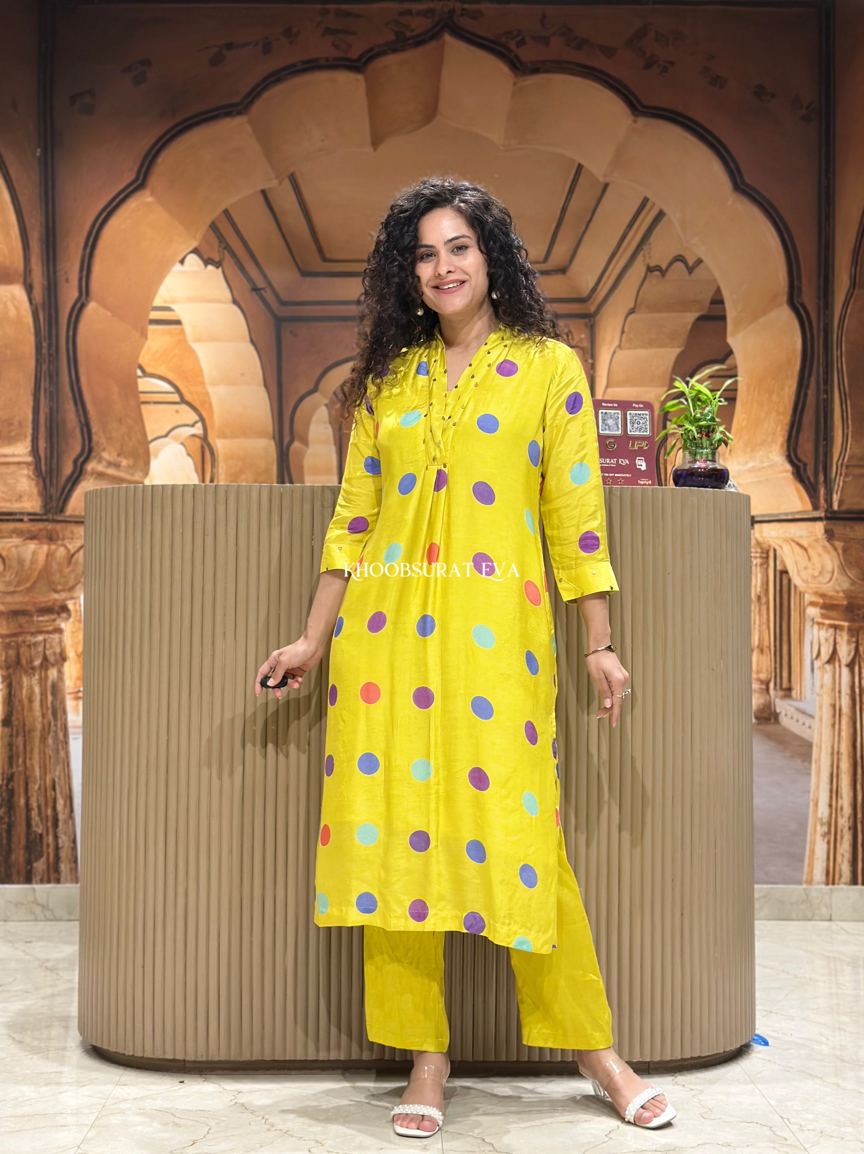 Haldi Glow Kurta Set