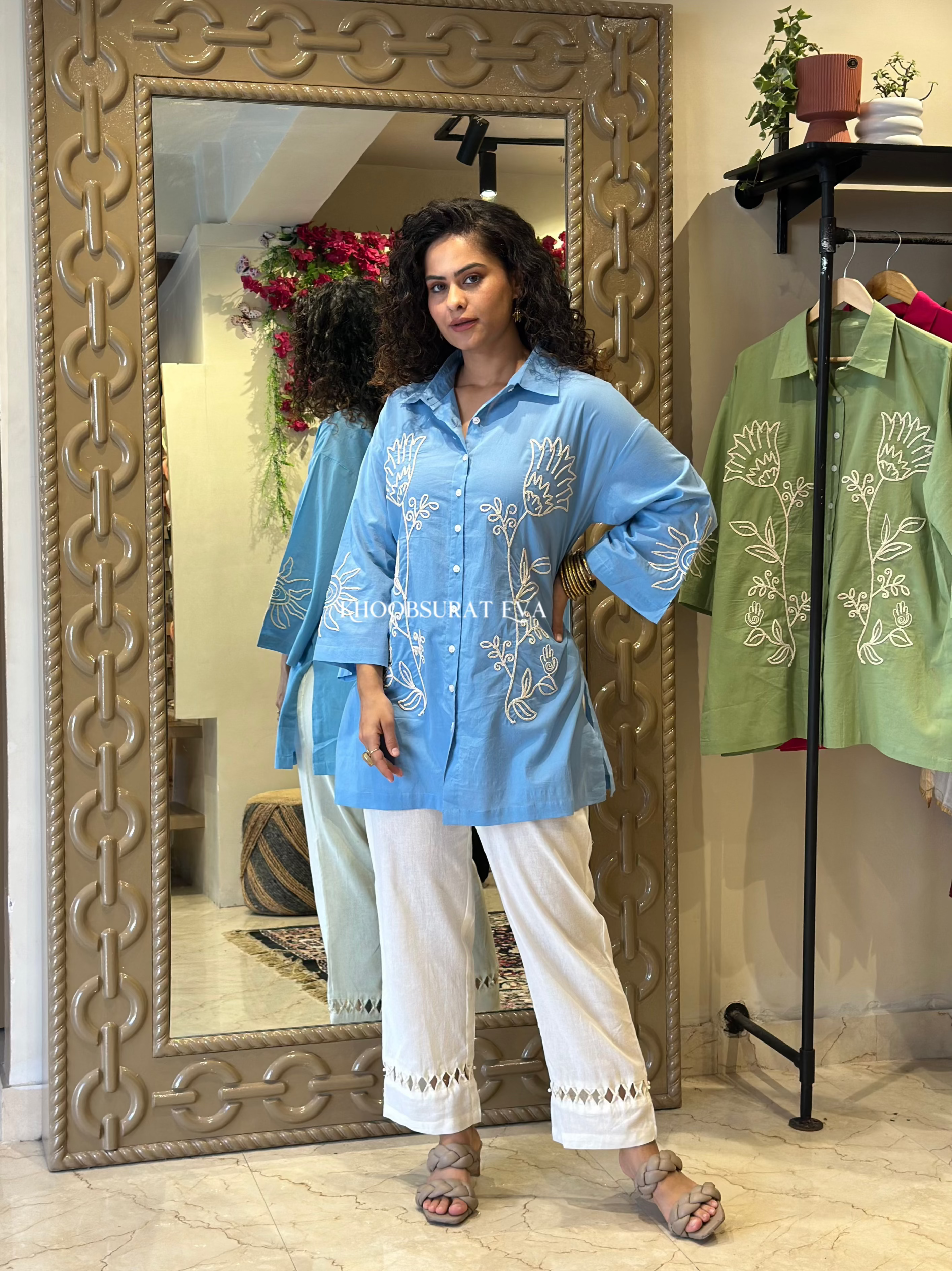 Ordinary Oversize Shirt Set