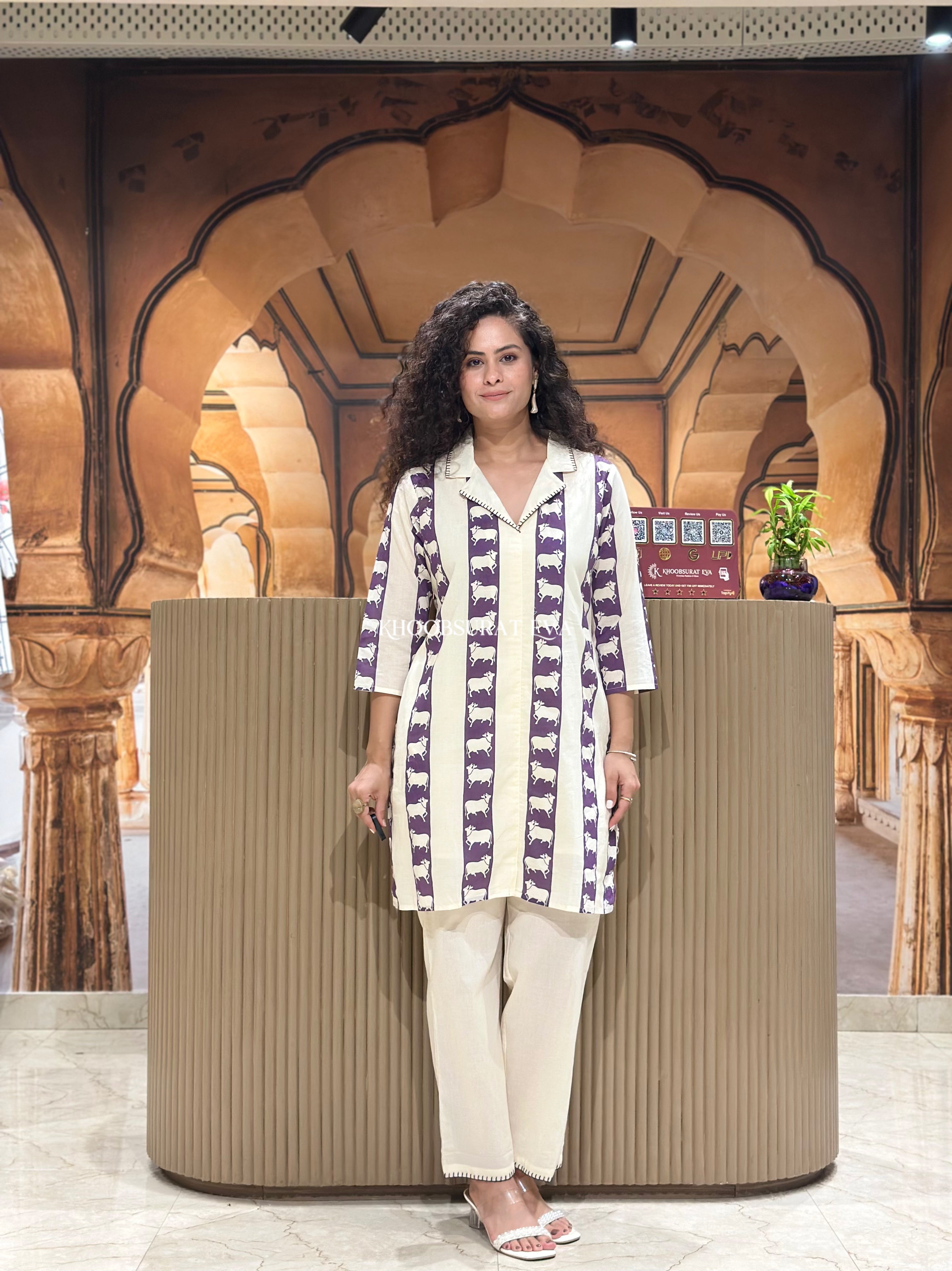 Office Look Kurta Set