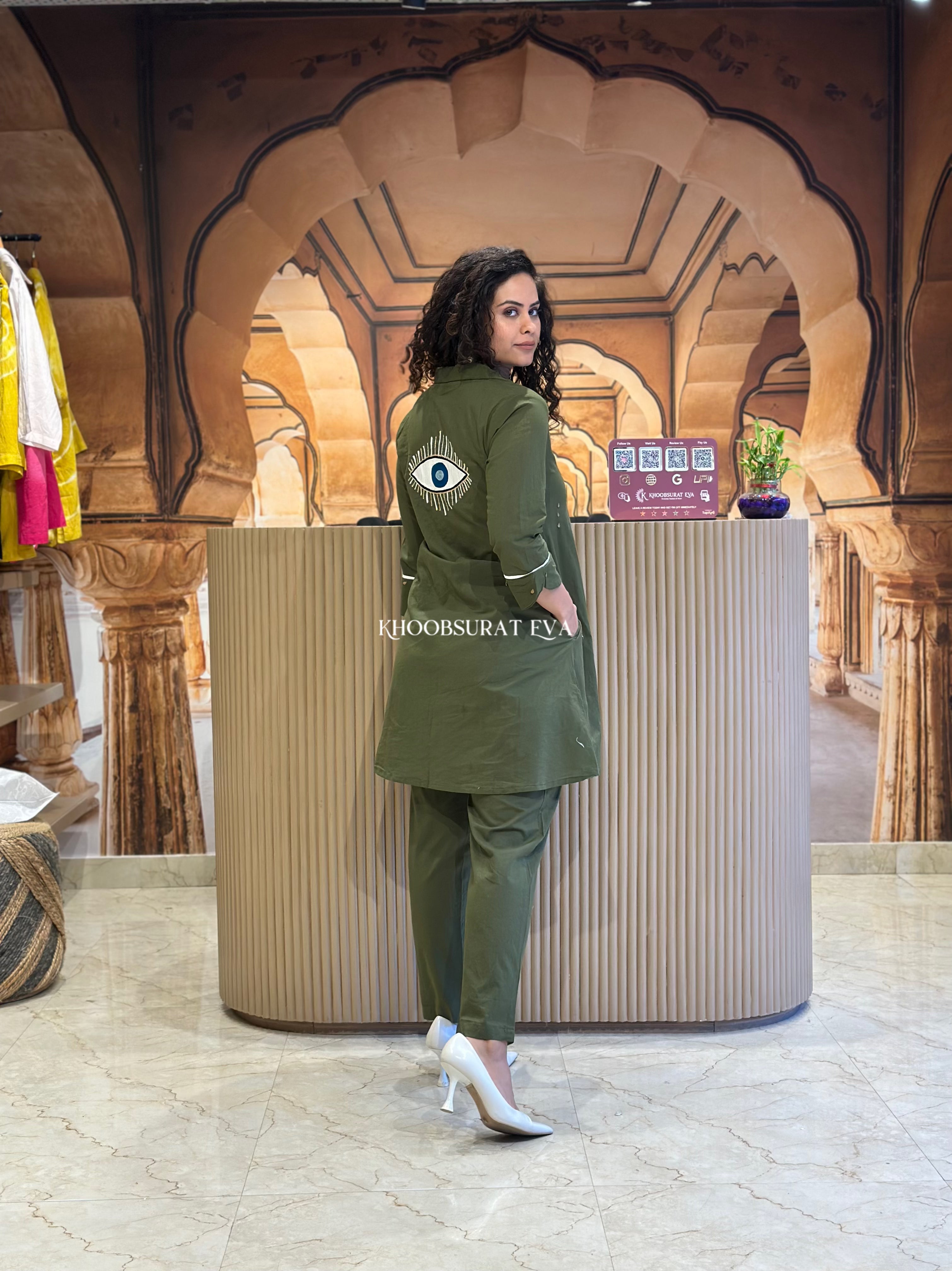 Perfect Find Green Kurta set