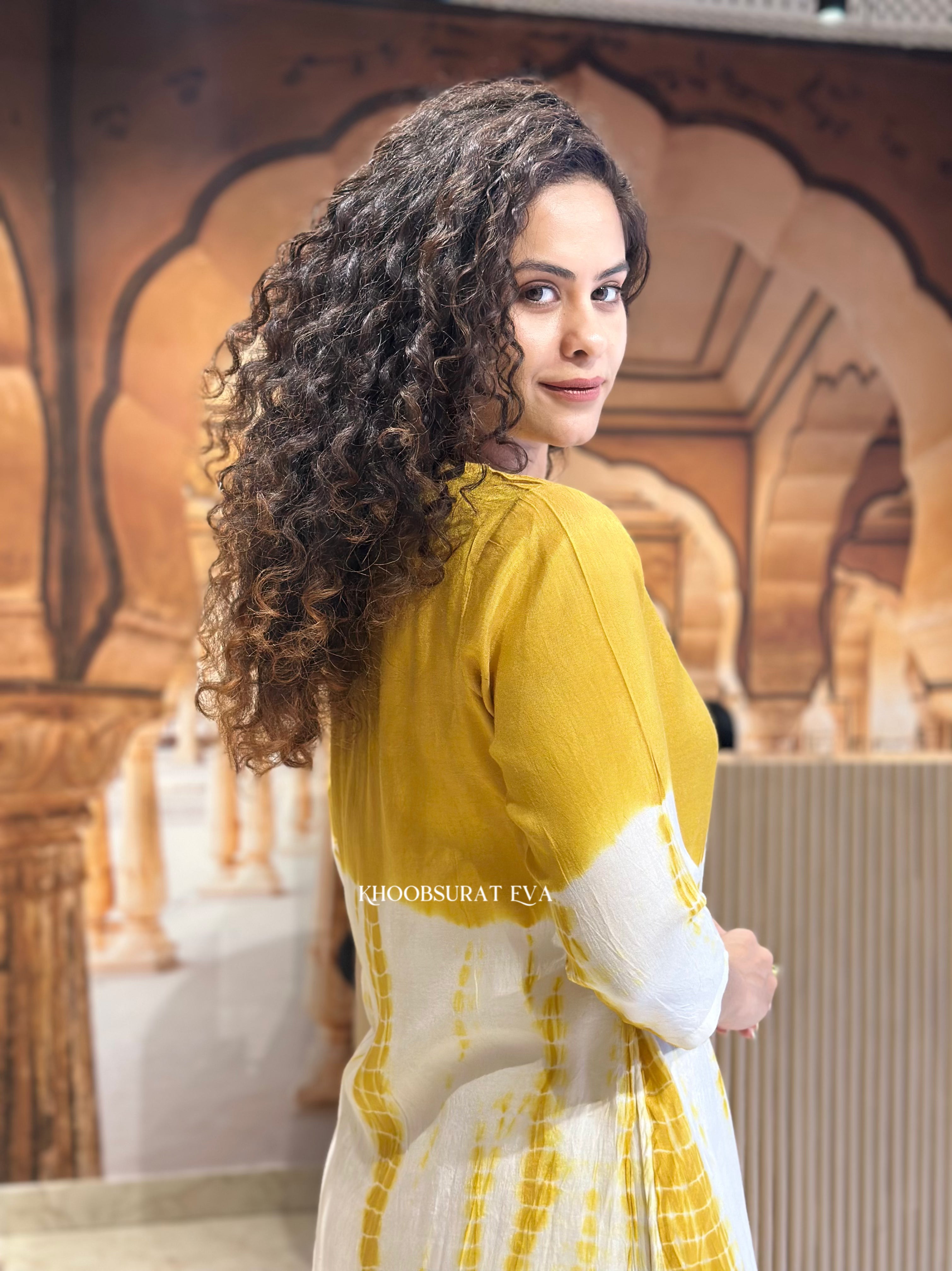 Touch Glow Yellow Kurta Set