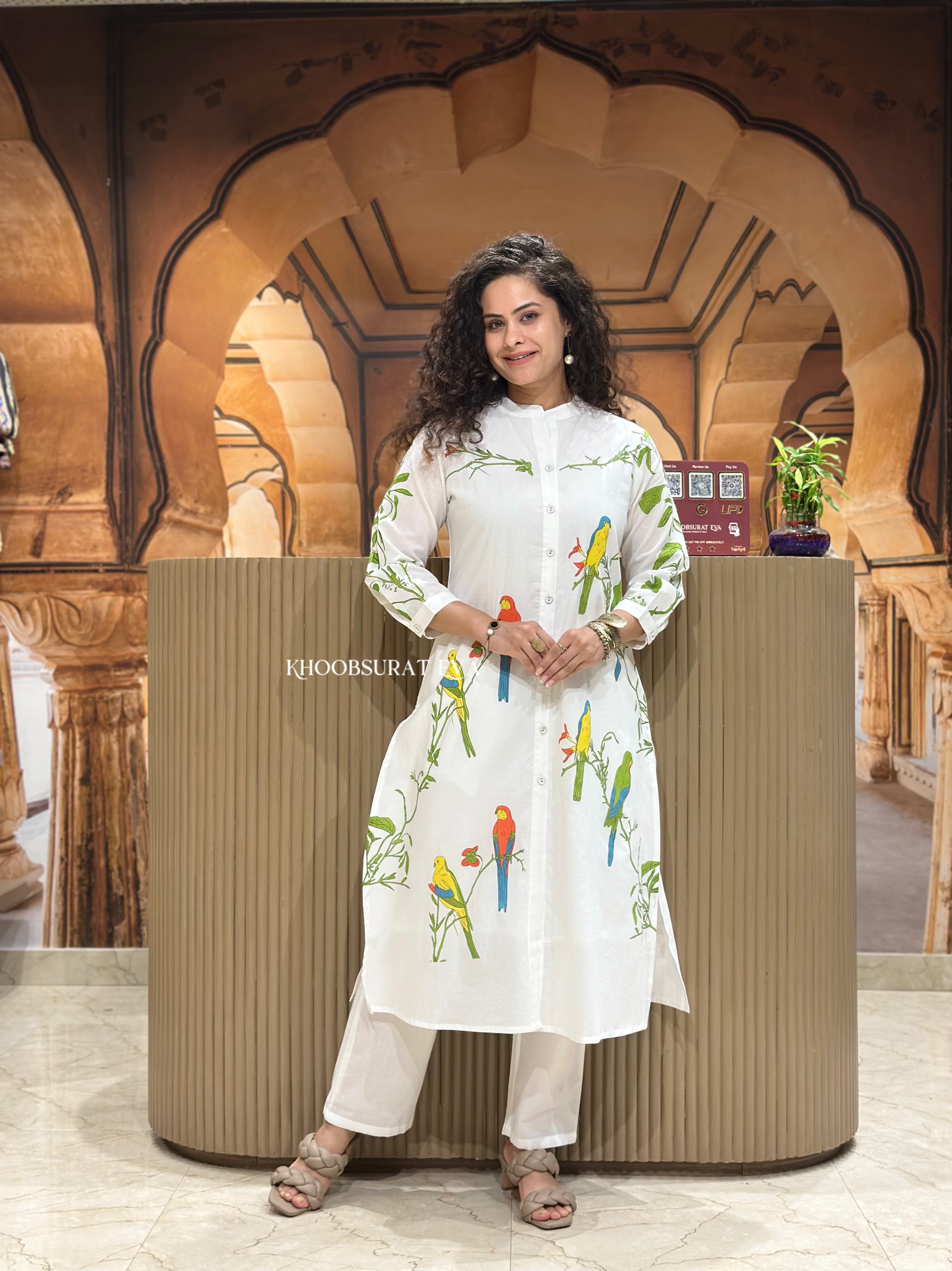 Birders Cotton Kurta Set