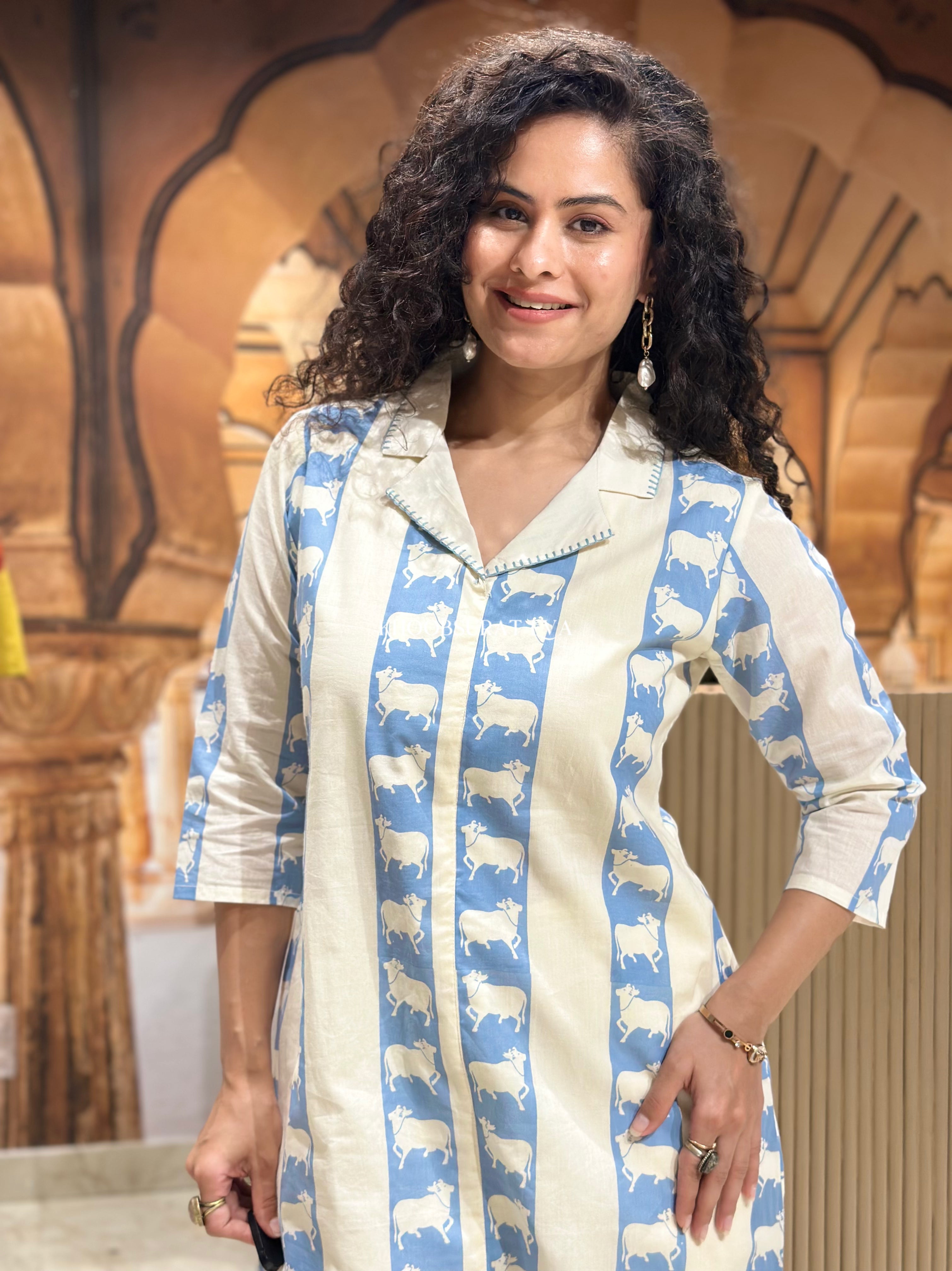 Office Look Kurta Set