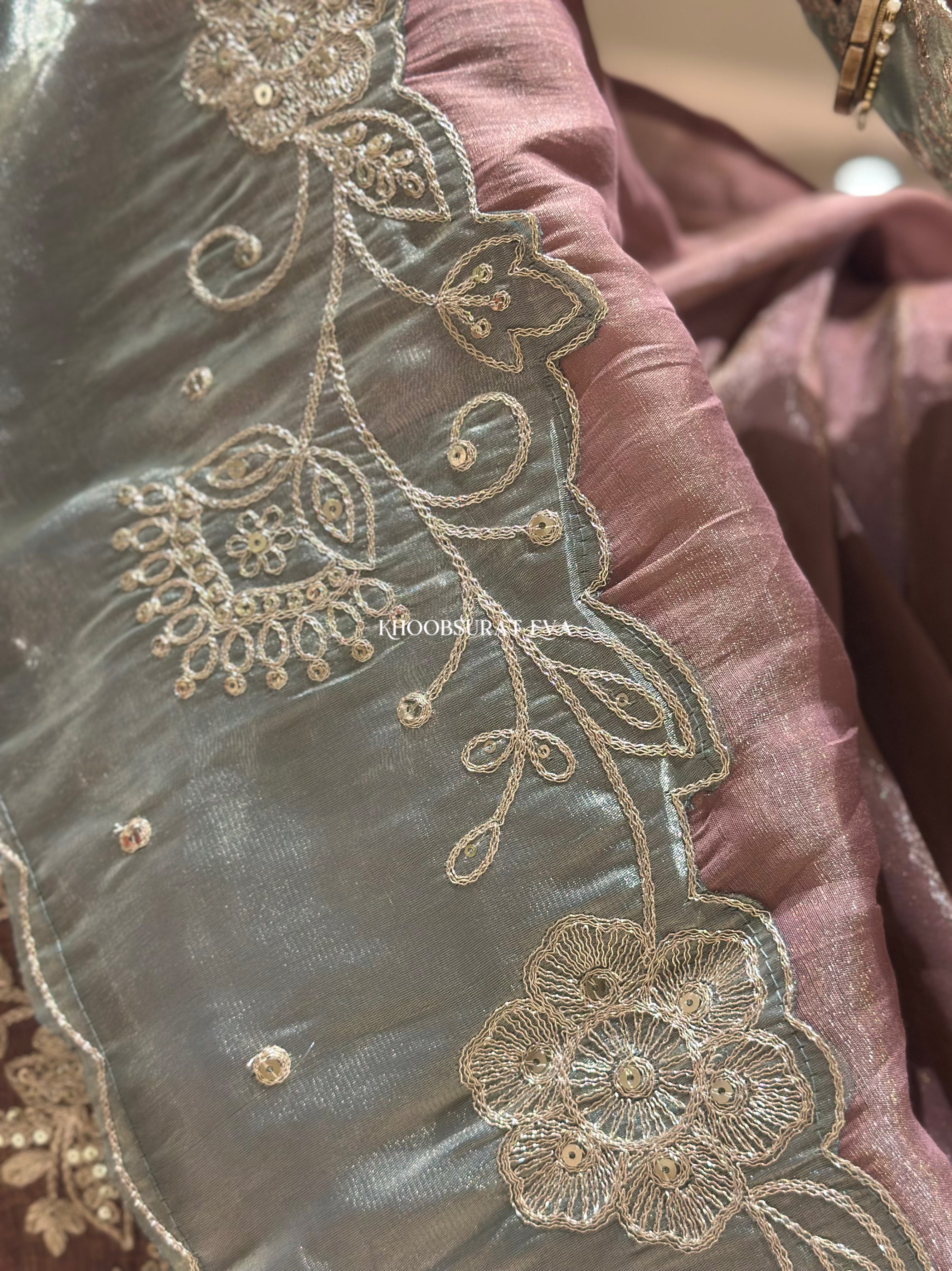 Bridal Beauty Rose Suit Set