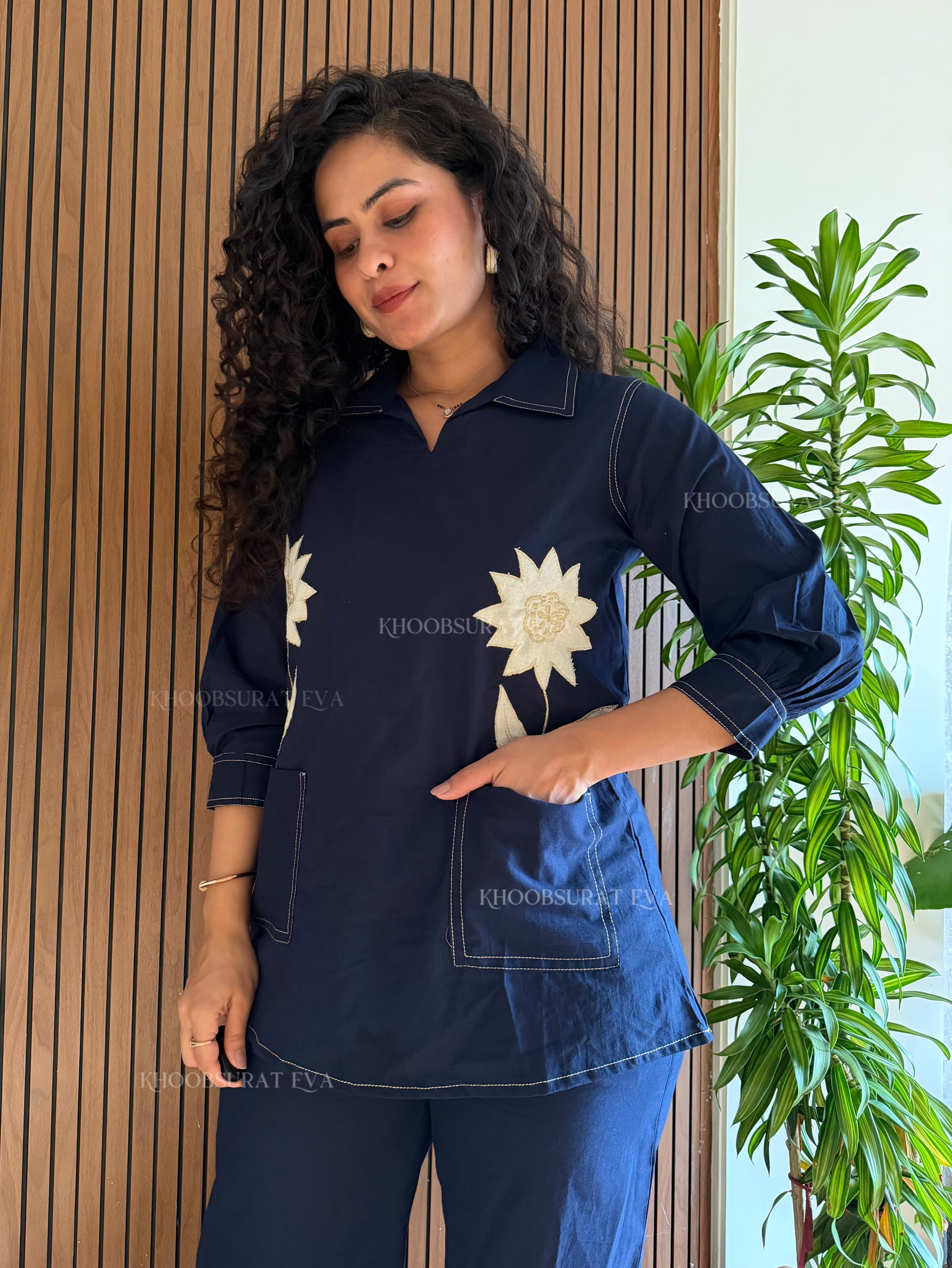 CHINESE COTTON COORD SET