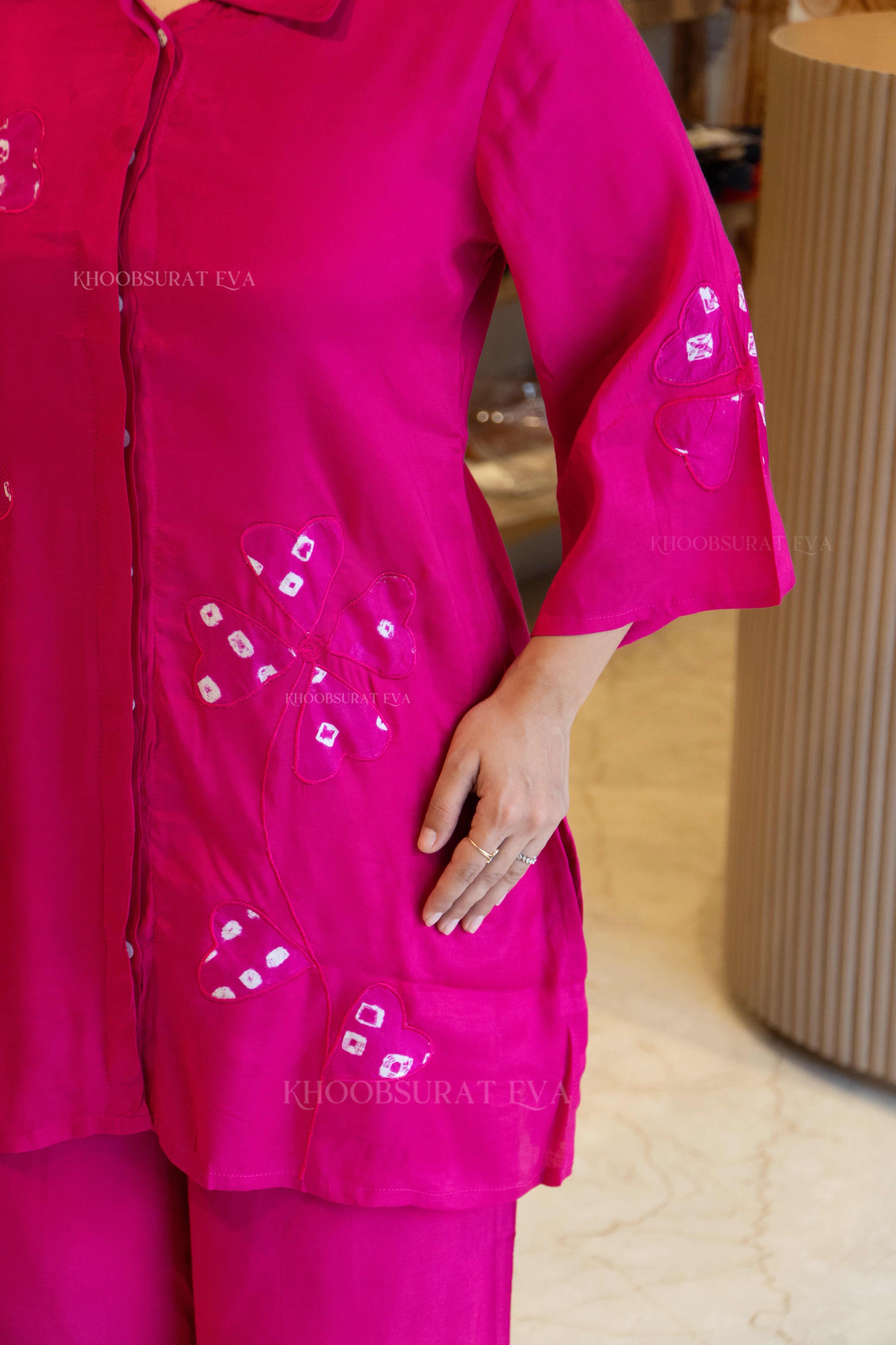 JAIPUR BANDHEJ COORD SET