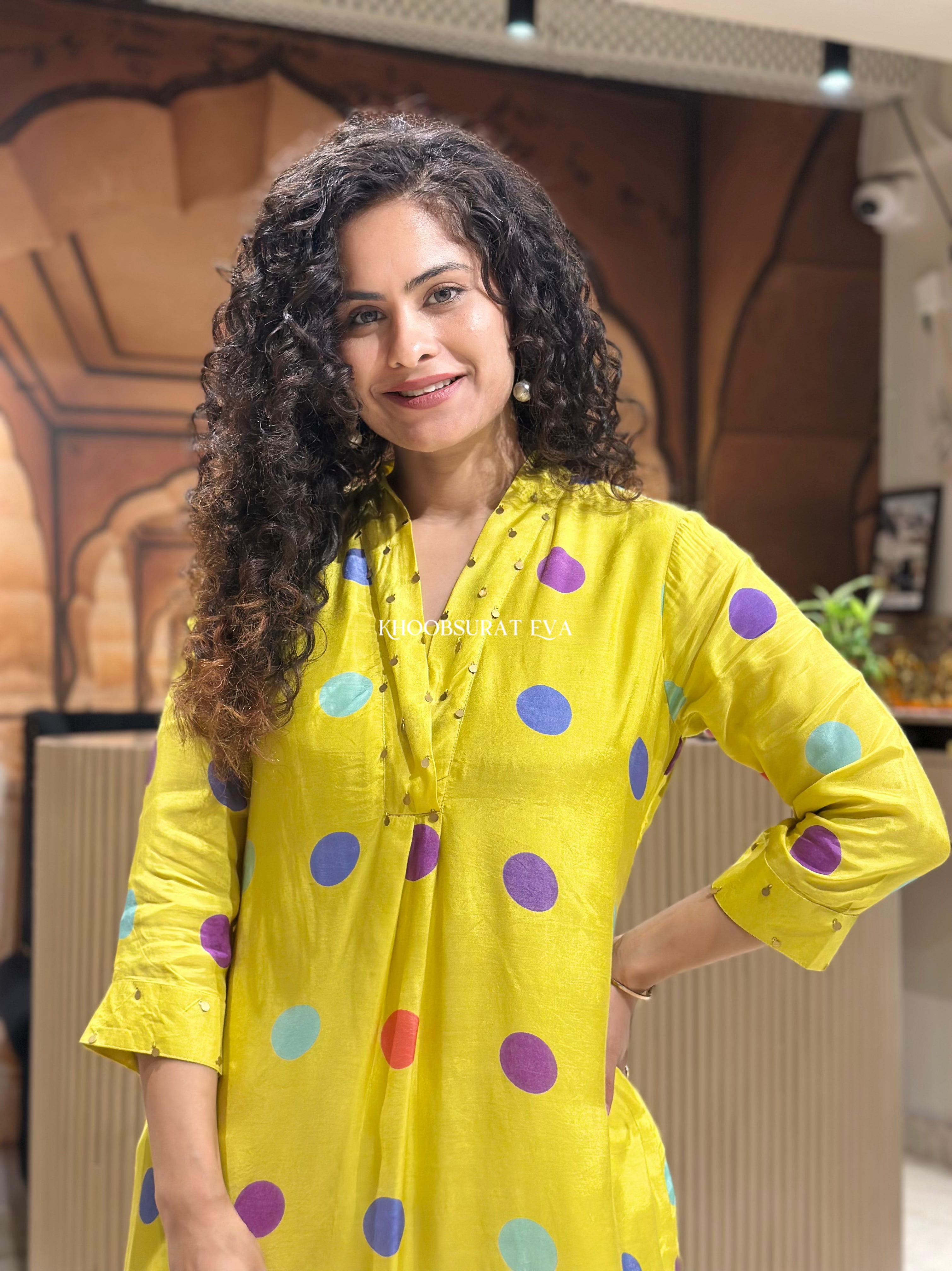 Haldi Glow Kurta Set