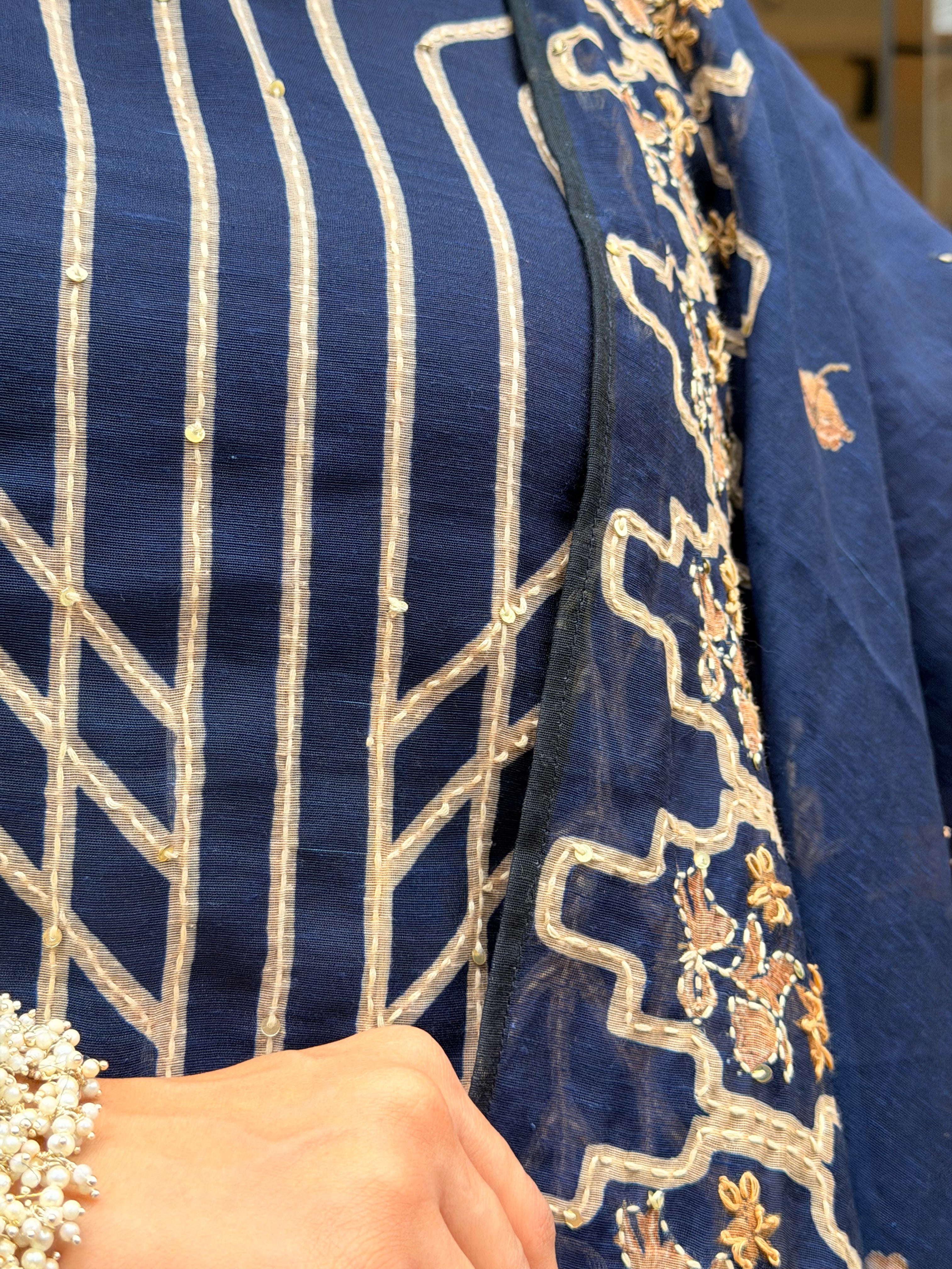 Rimjhim Embroidered Dupatta Set