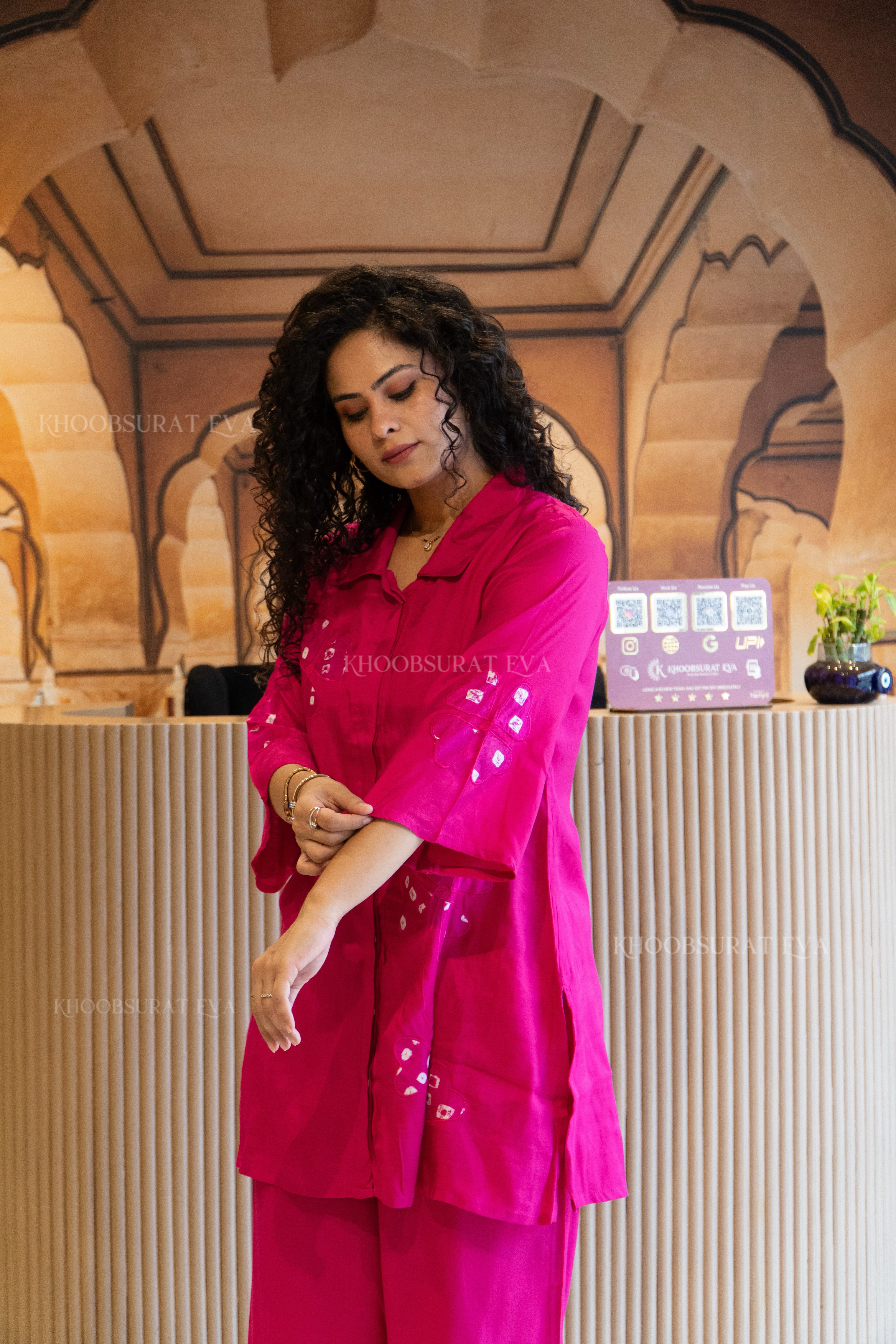 JAIPUR BANDHEJ COORD SET