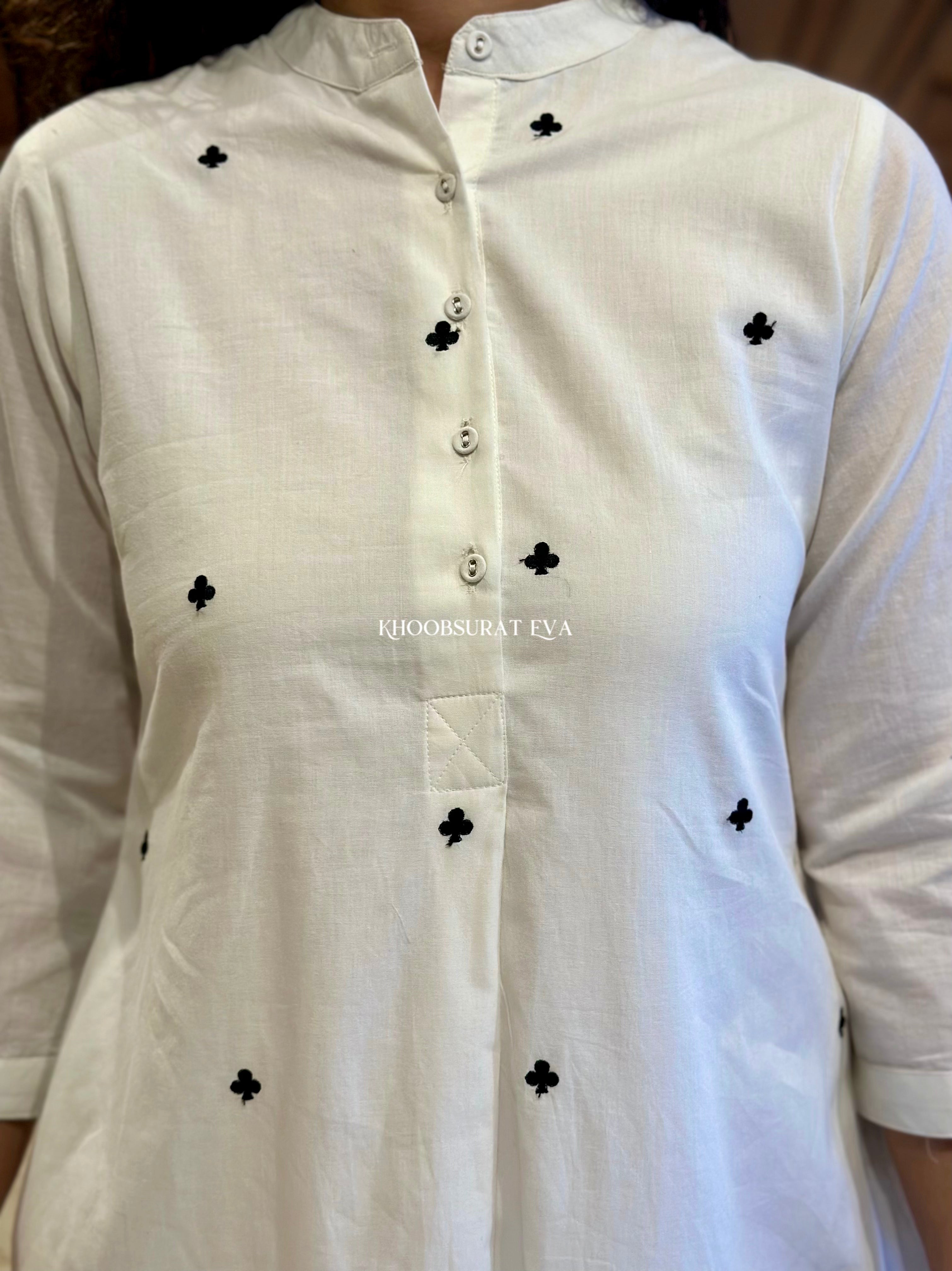 Dreamy White Kurta Set