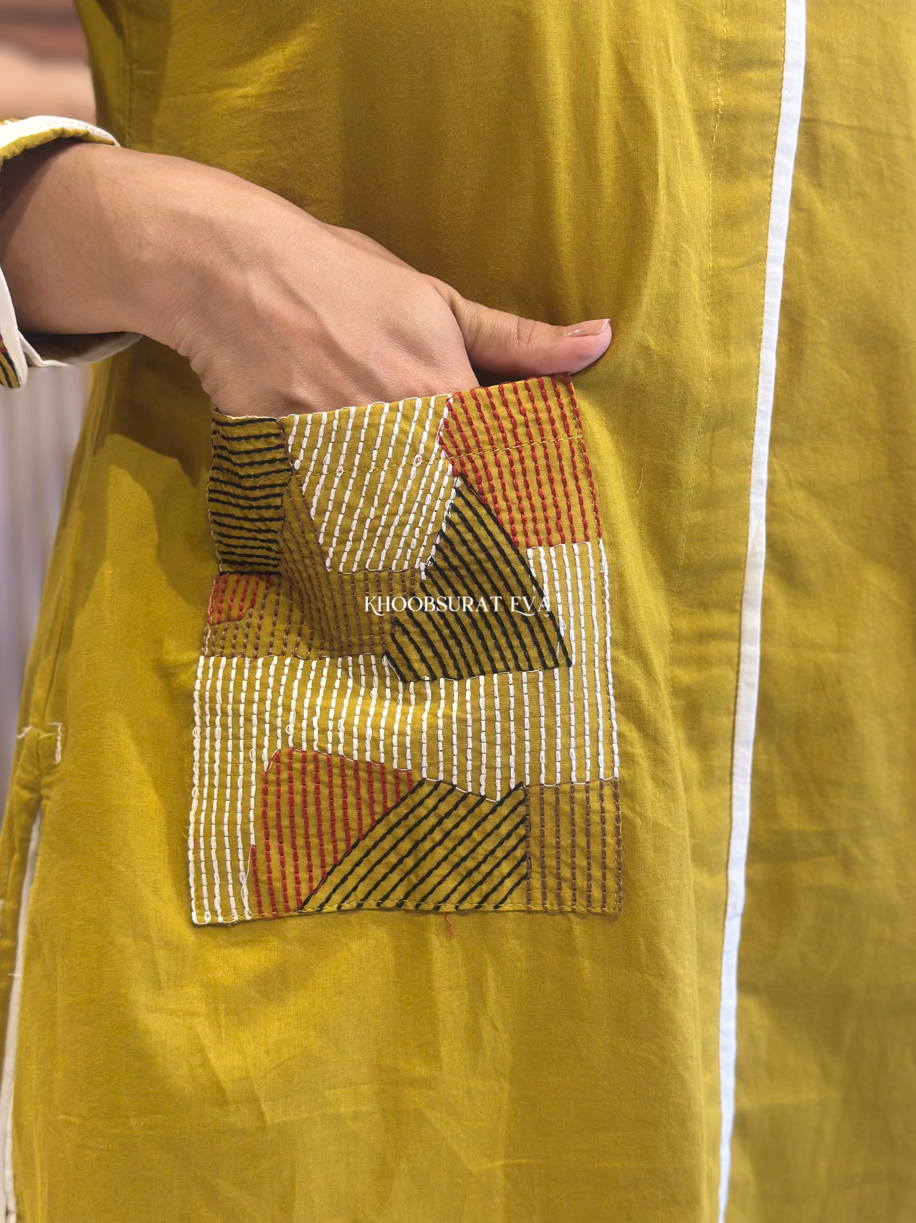 Stanley Yellow Kurta Set