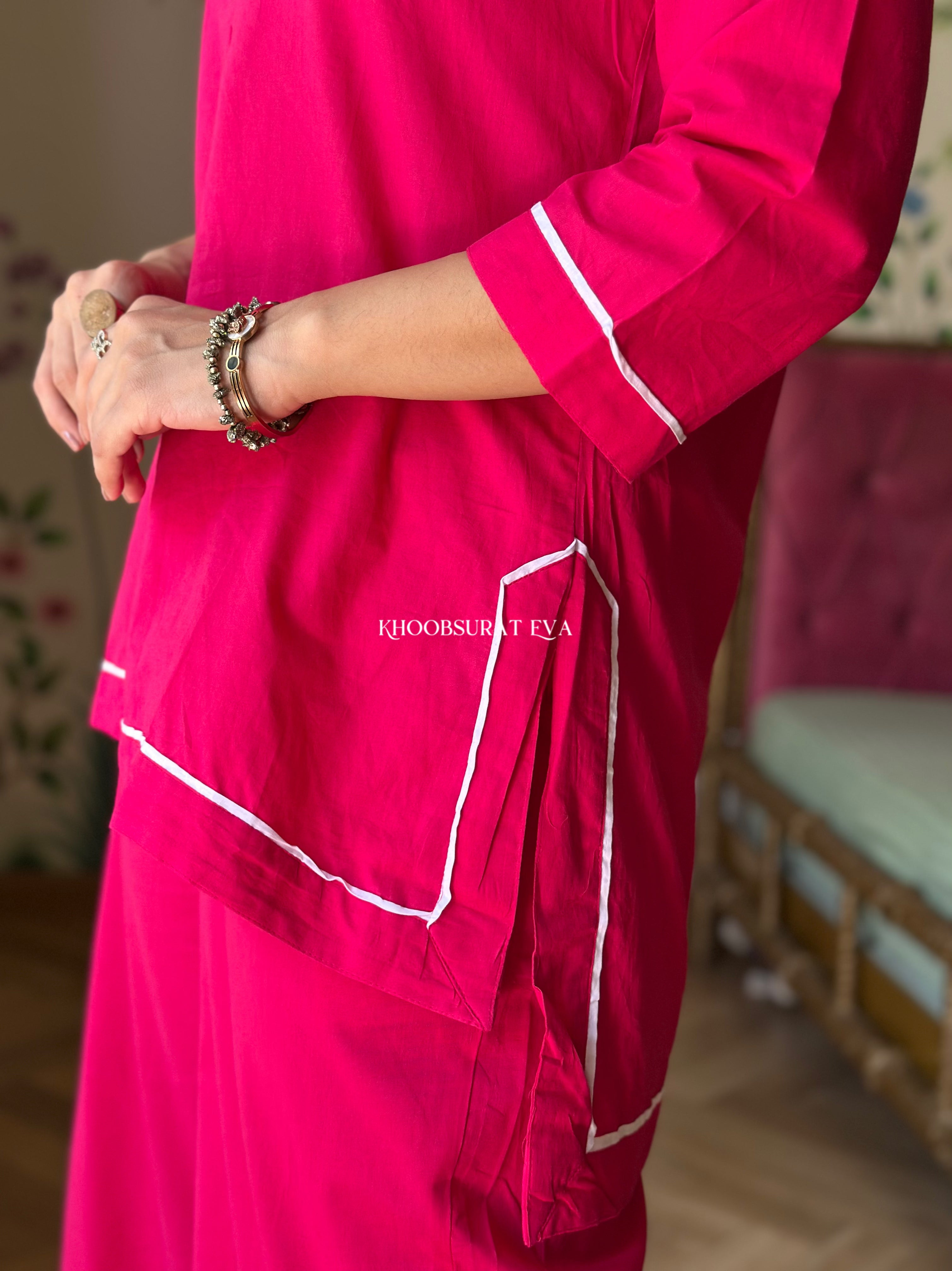 Resort To Love Pink Coord Set