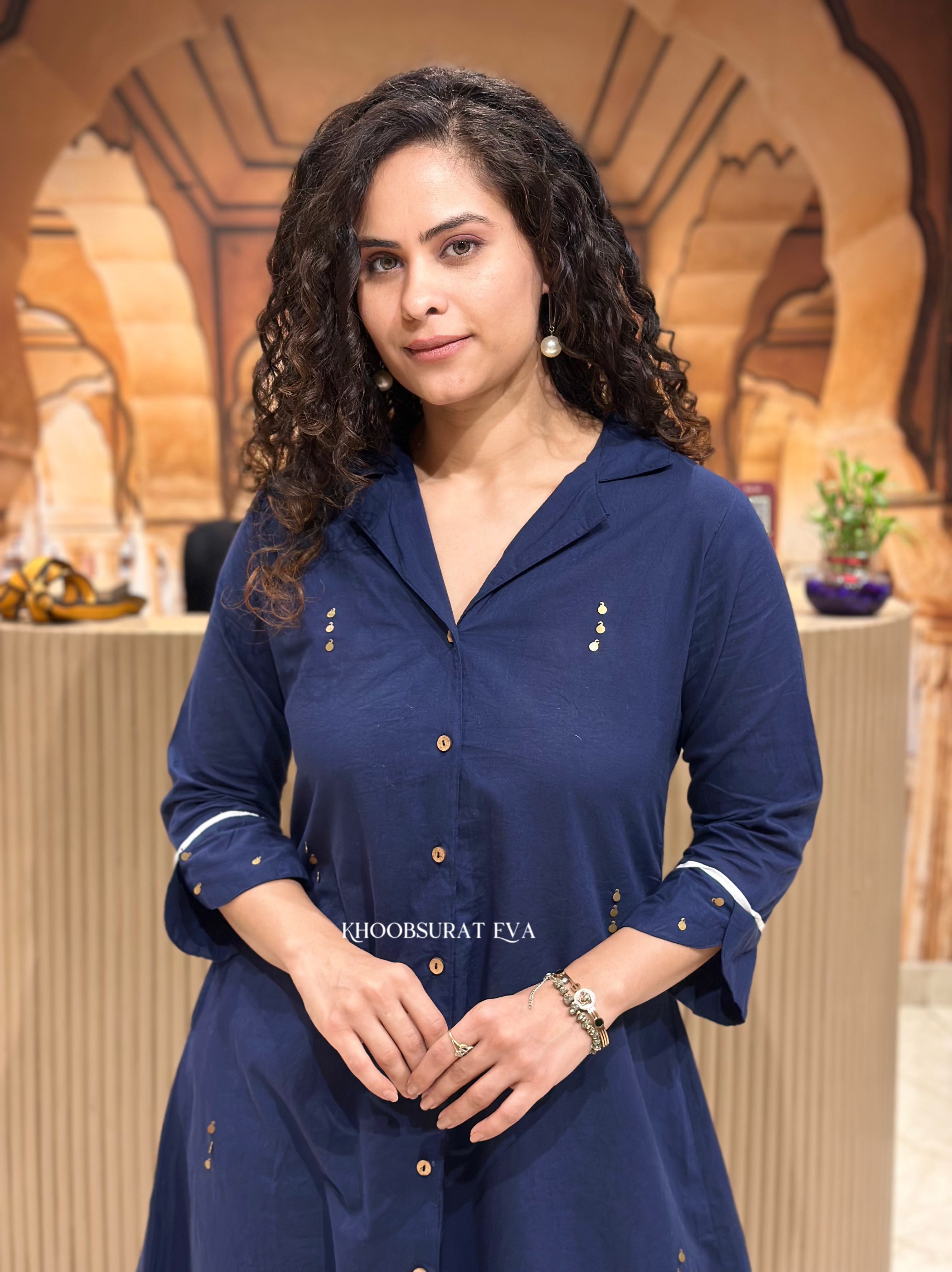 Perfect Find Blue Kurta set