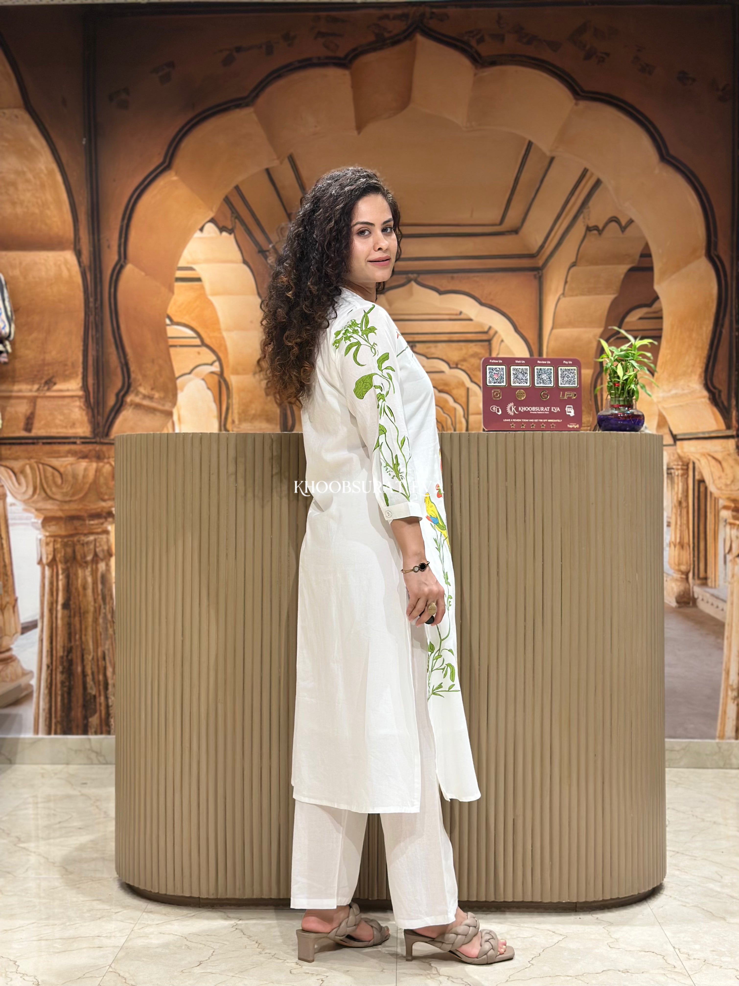 Birders Cotton Kurta Set