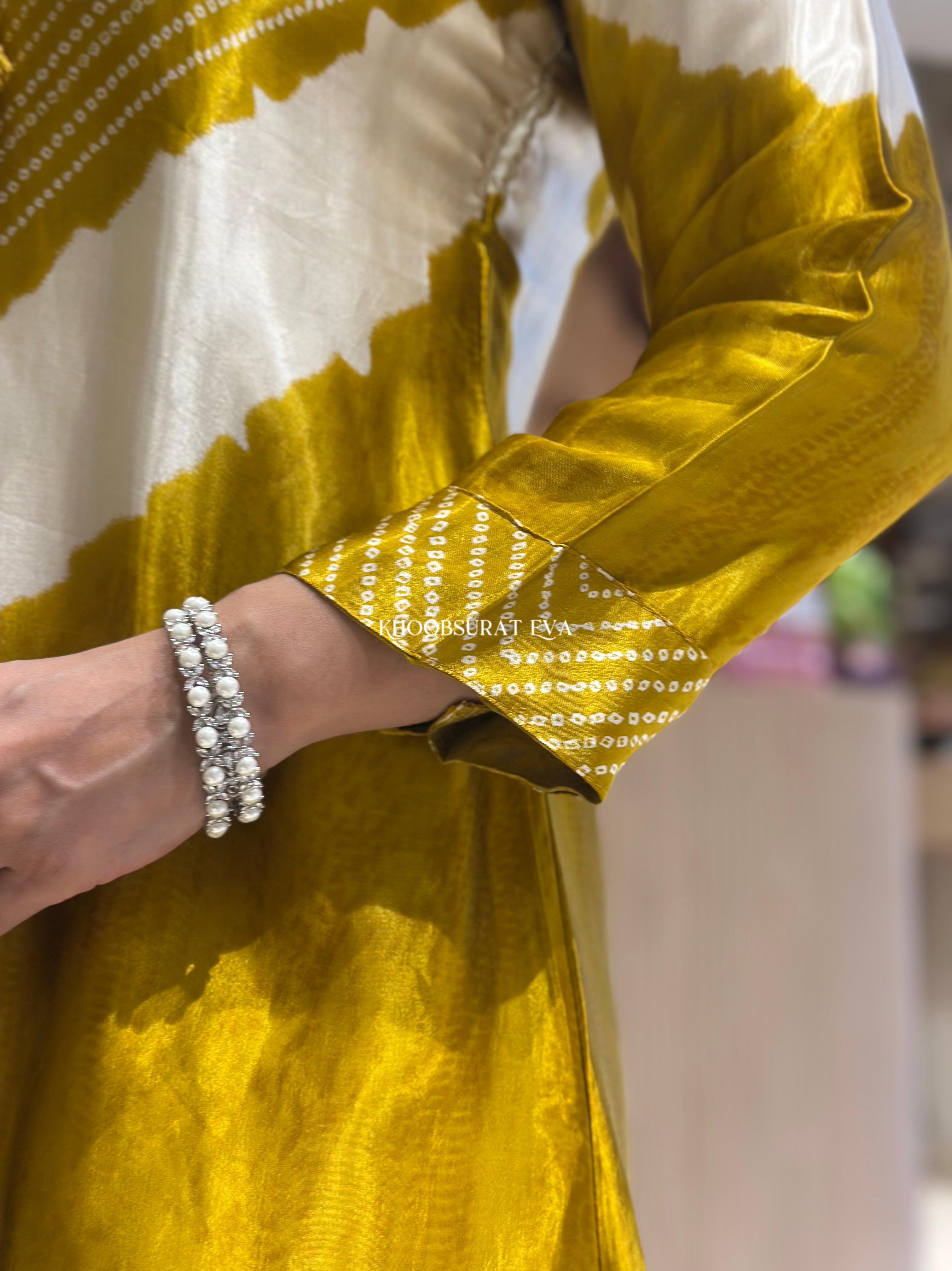 Luxe Look Yellow Kurta Set
