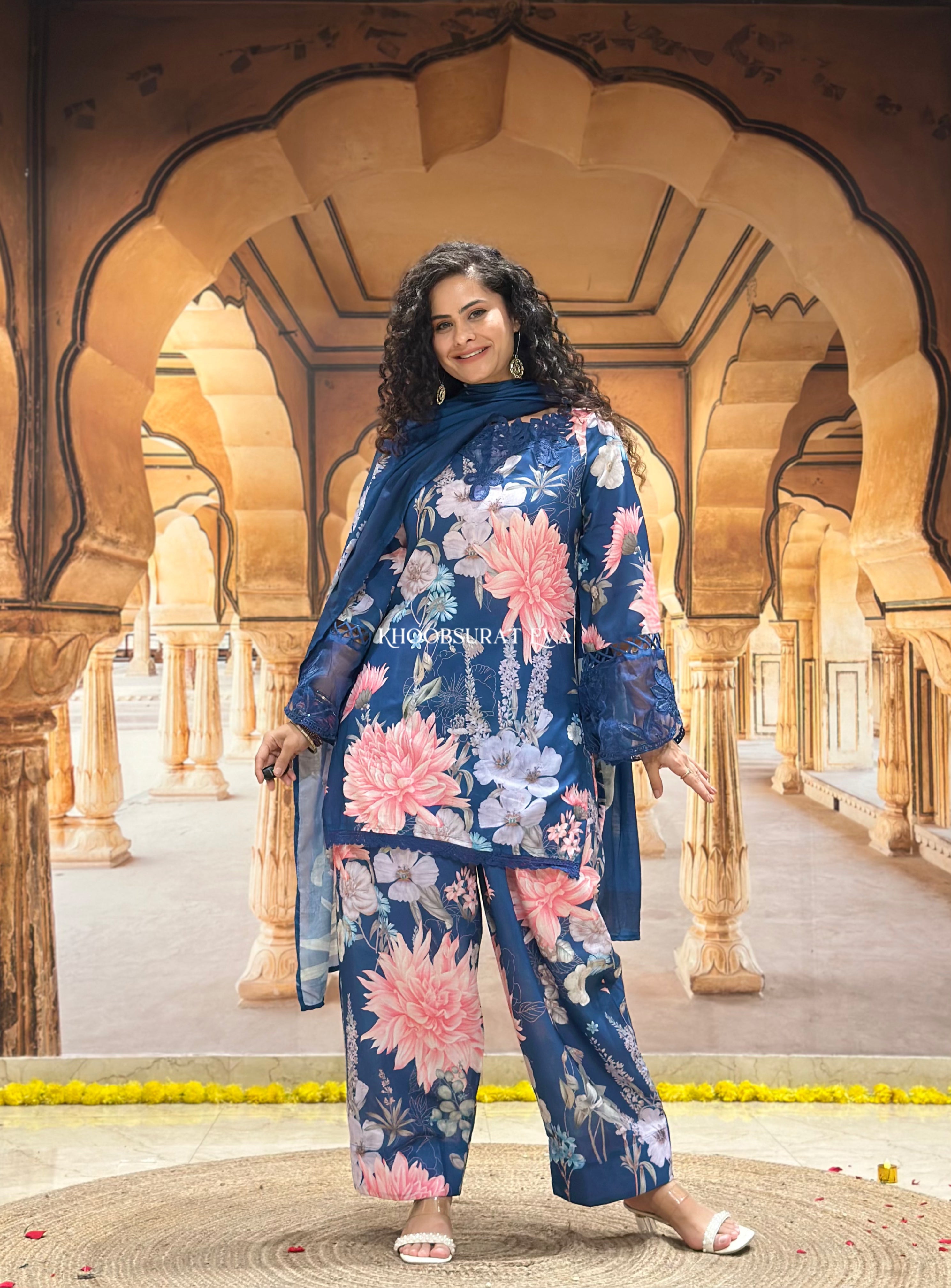 Jhumki Farsi Salwar Suit Set