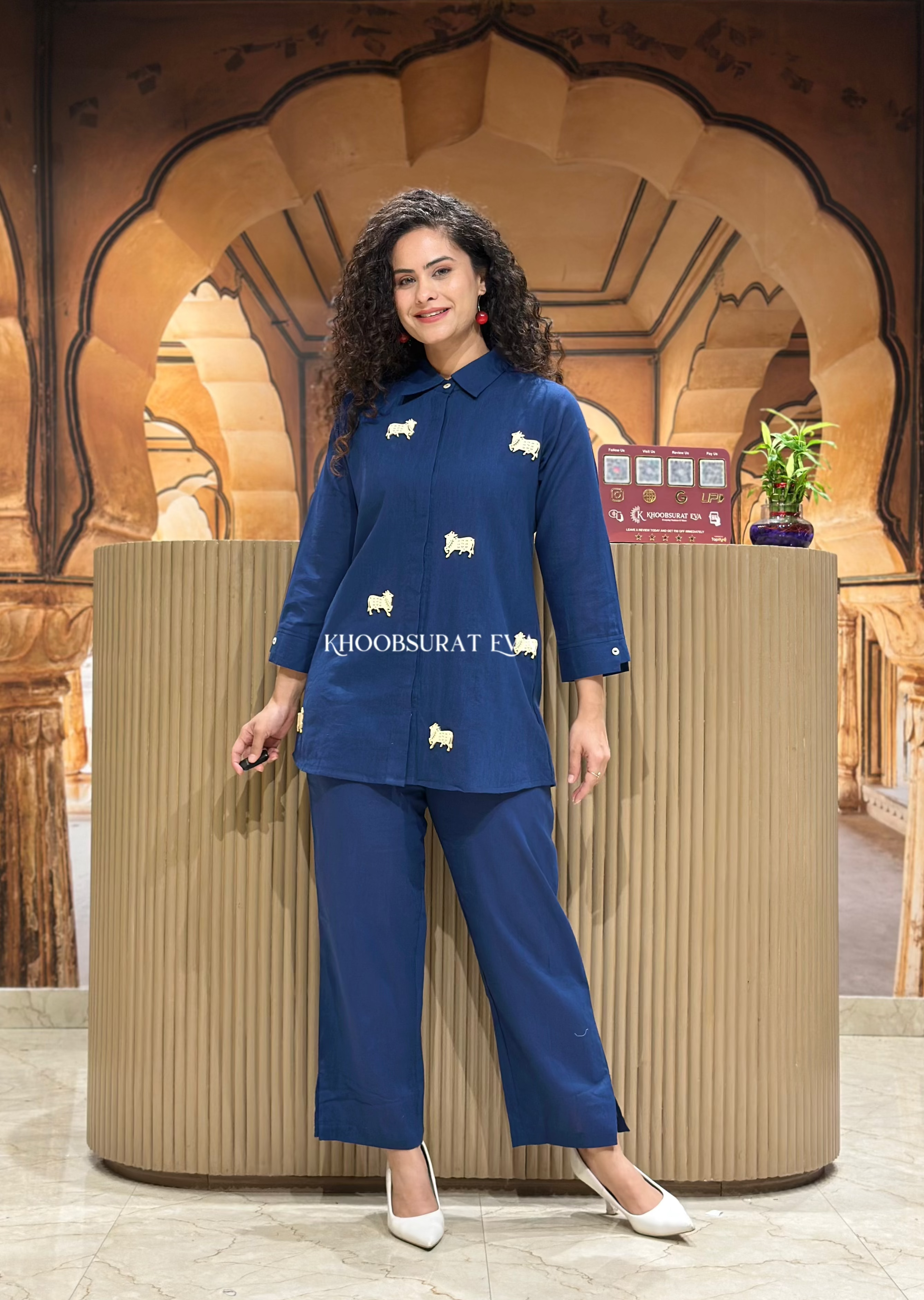 Blue my mind Coord Set