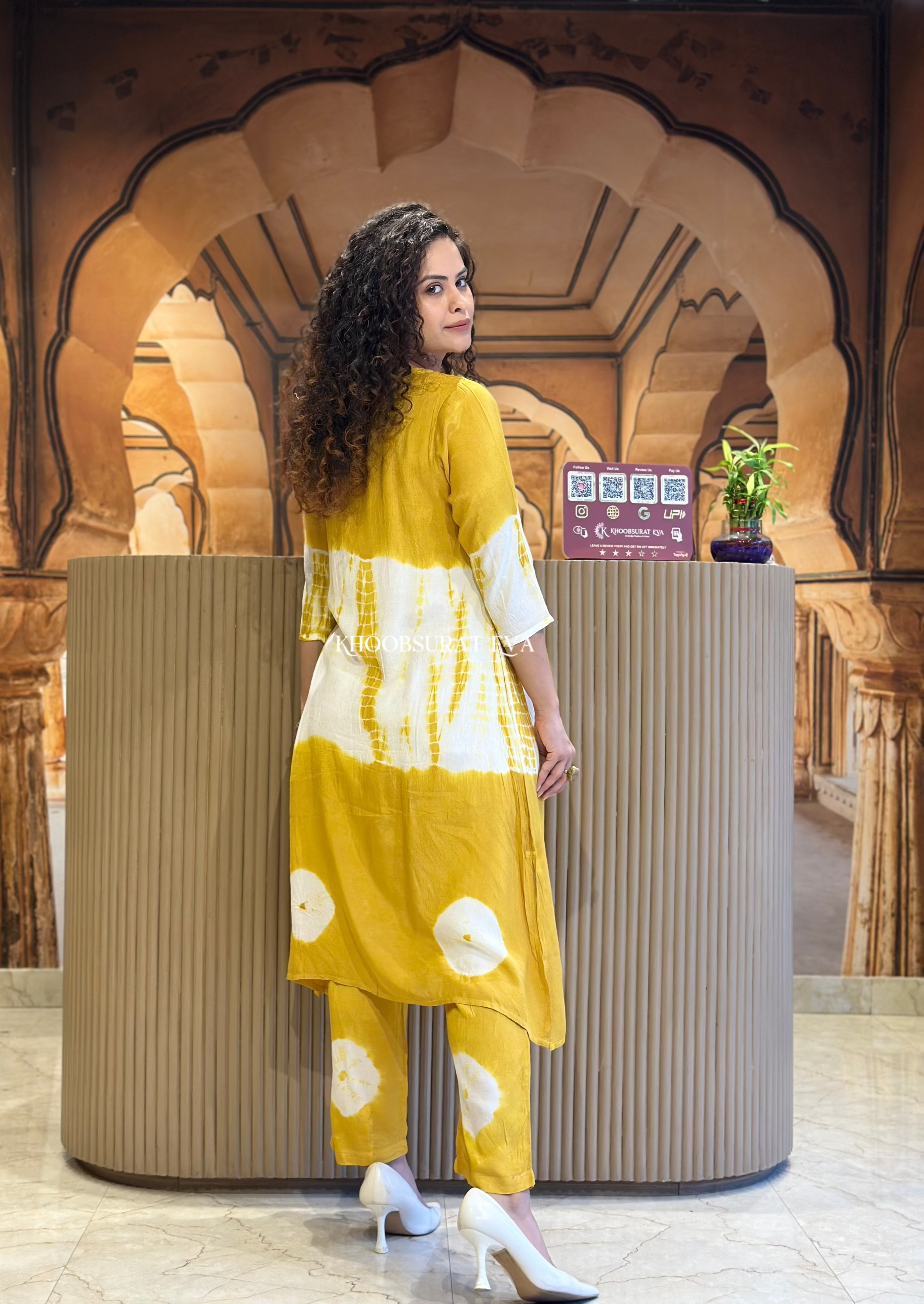 Touch Glow Yellow Kurta Set