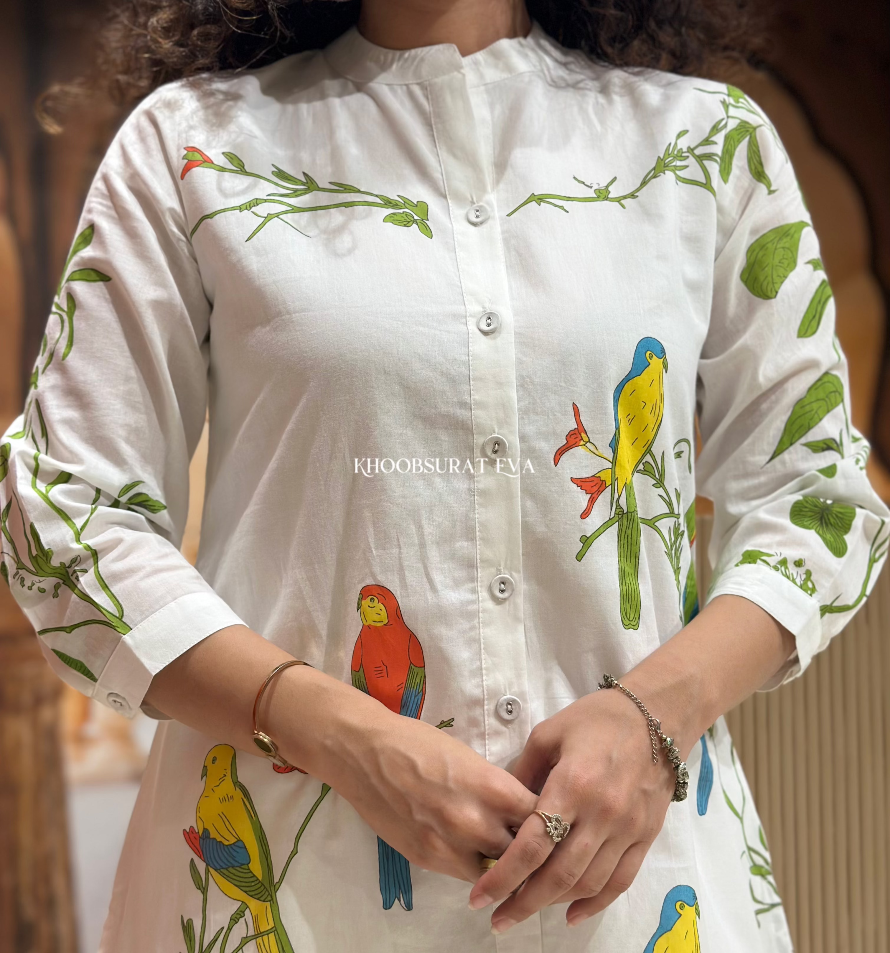 Birders Cotton Kurta Set