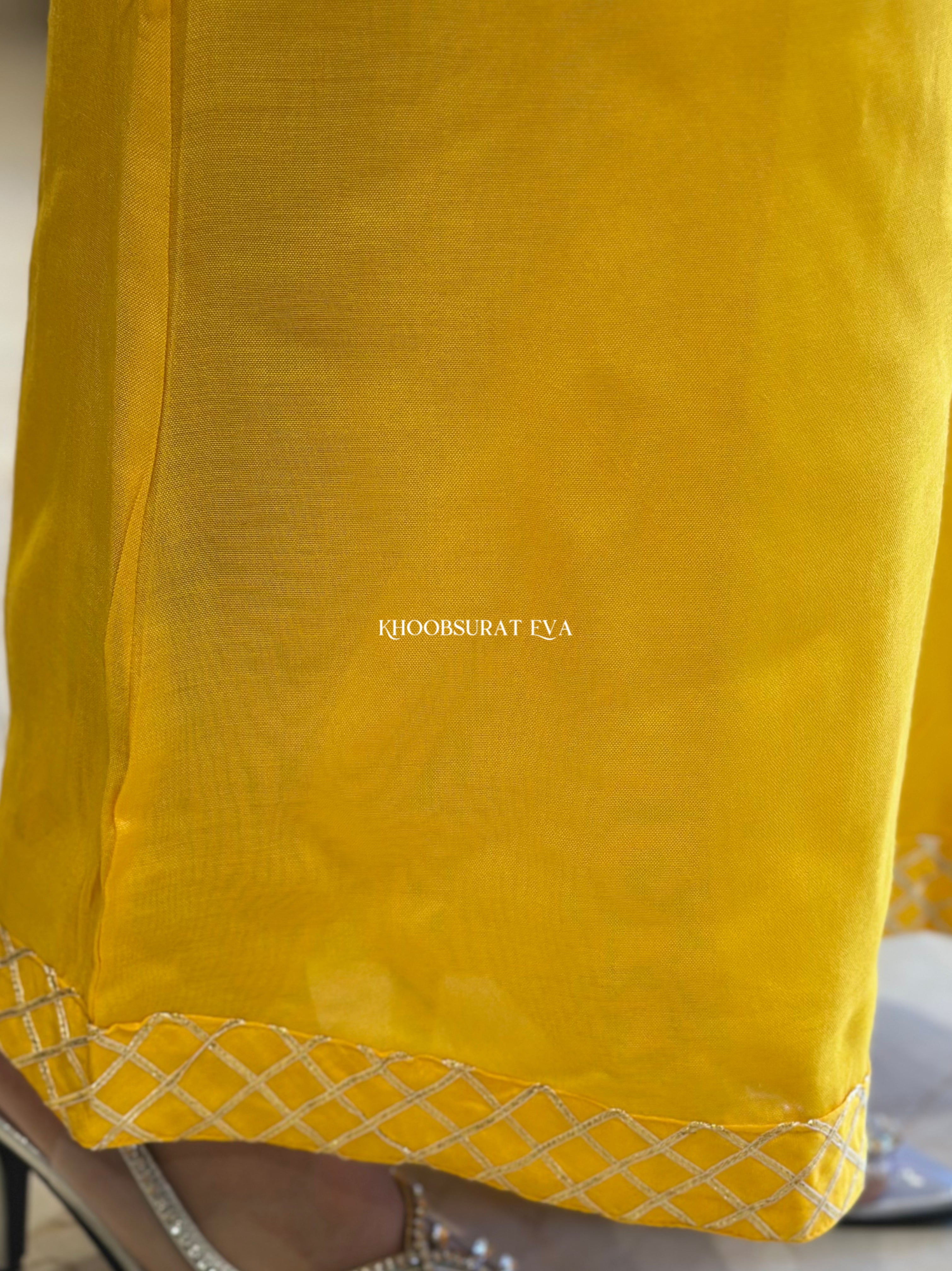 Johri Bazaar Bandhej Palazzo Set