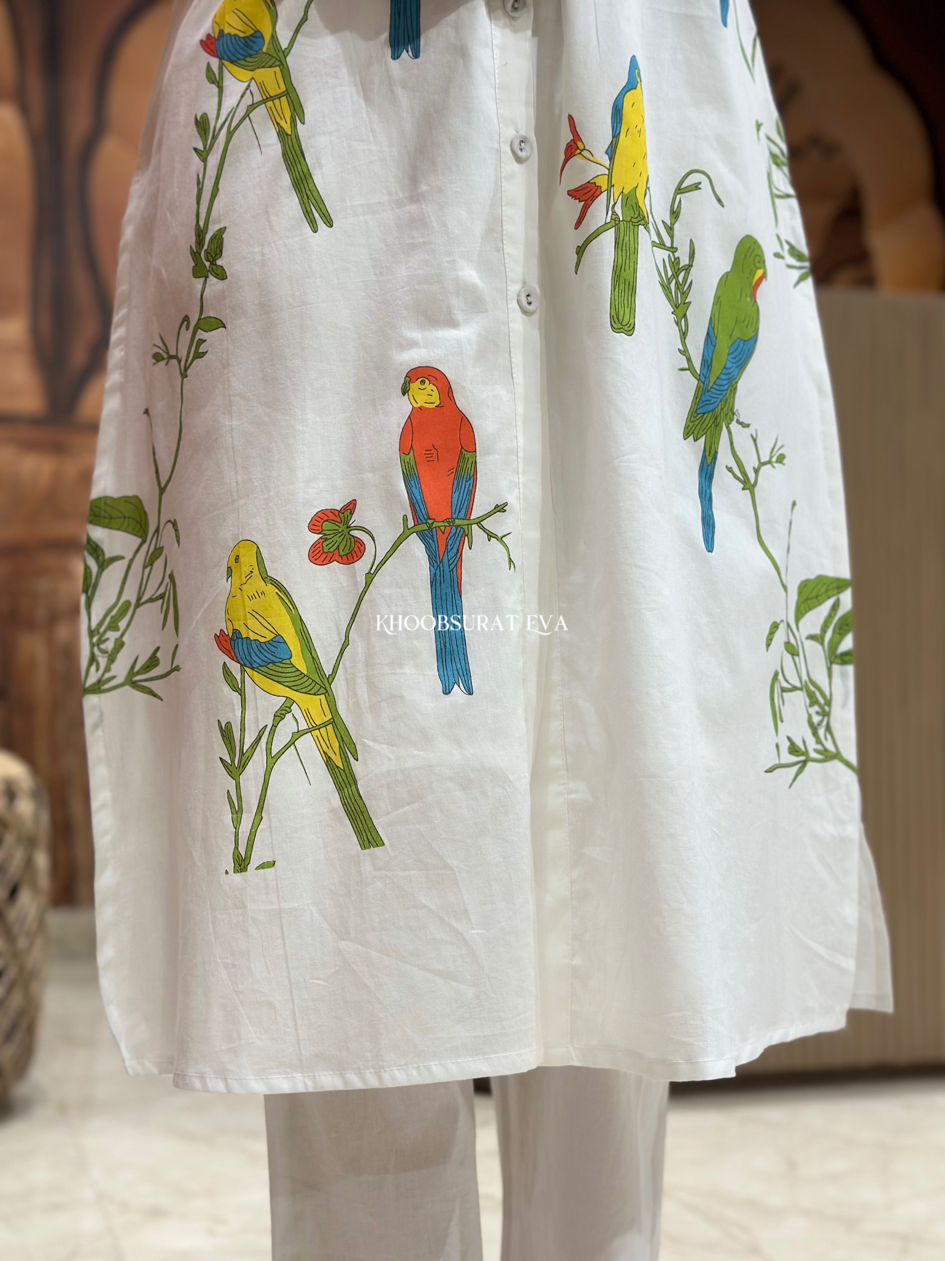 Birders Cotton Kurta Set