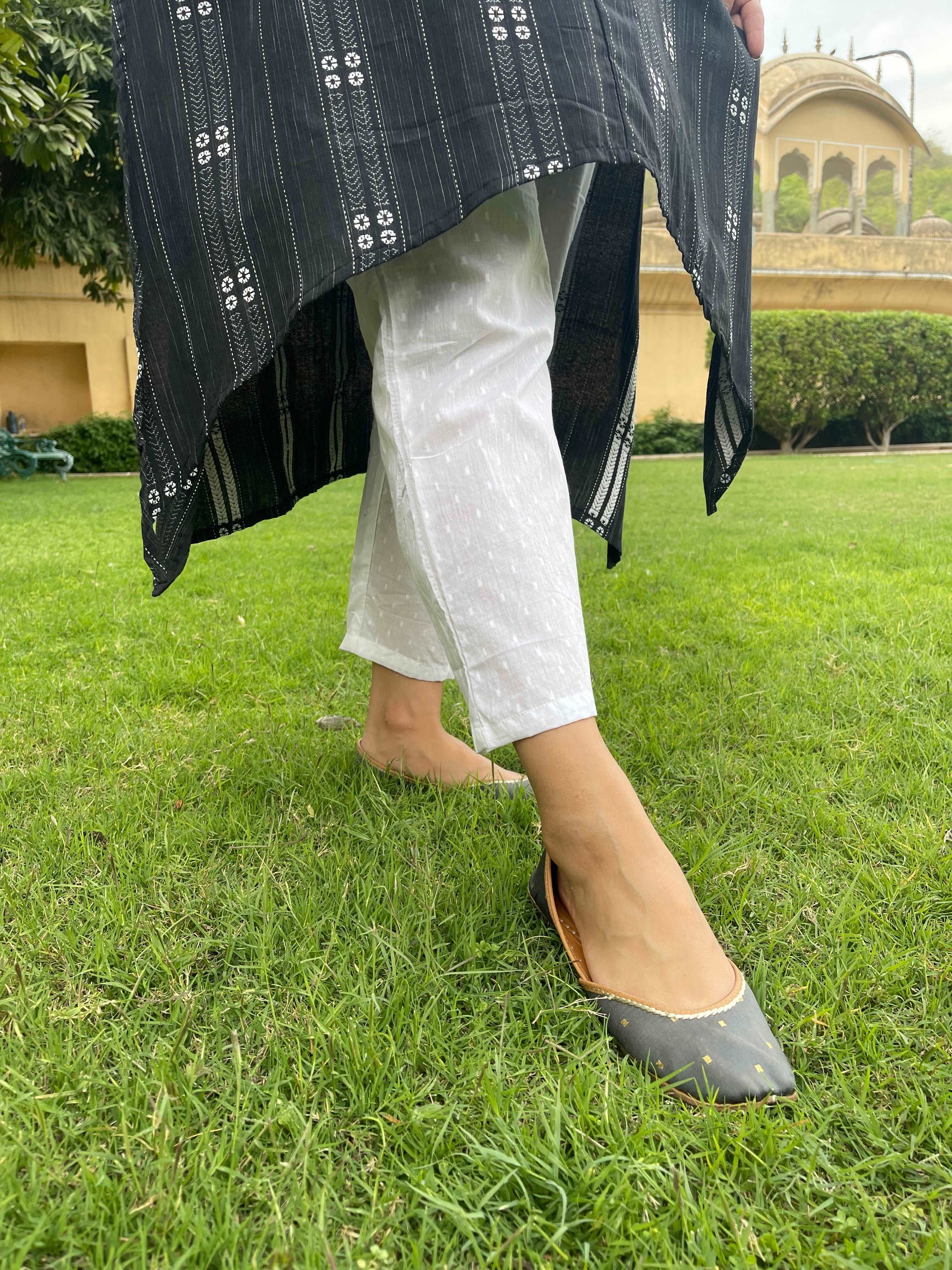 Shop black kurta for women