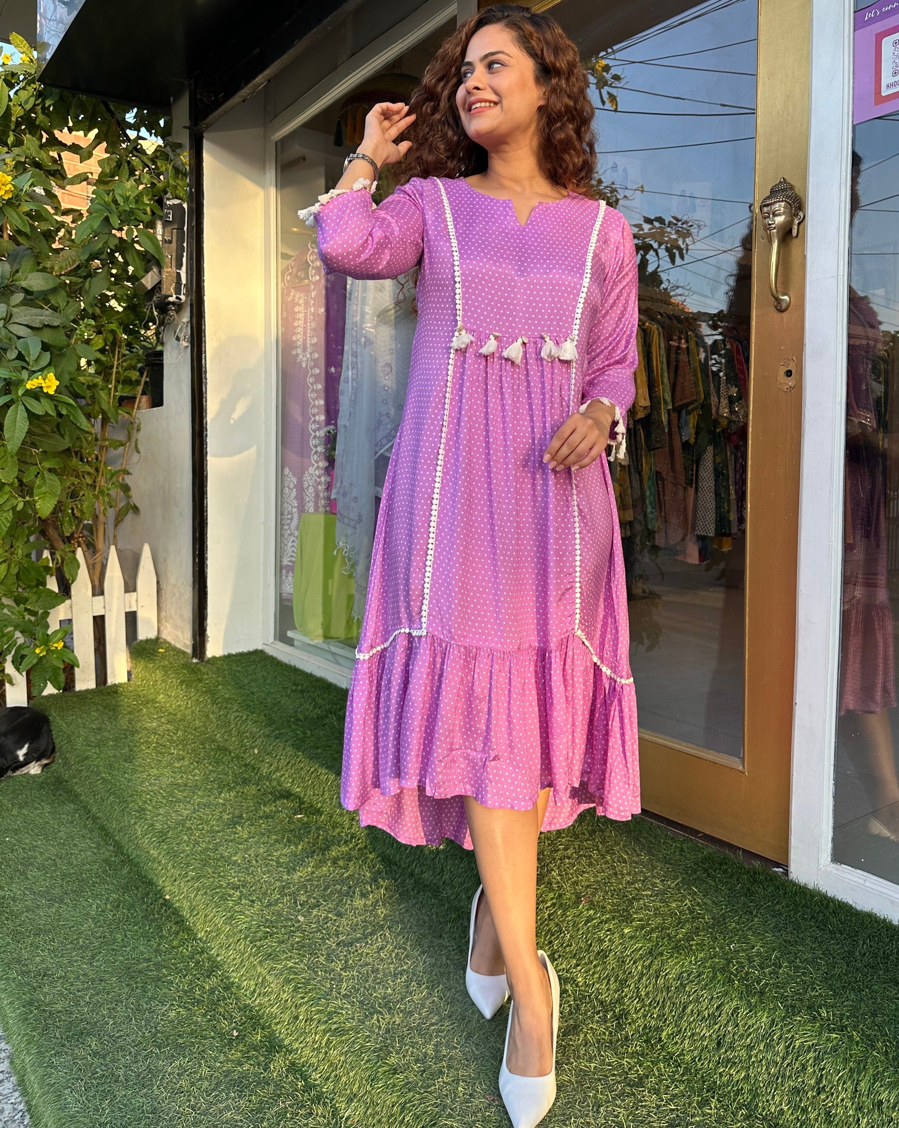 Prince Charming Purple Dress