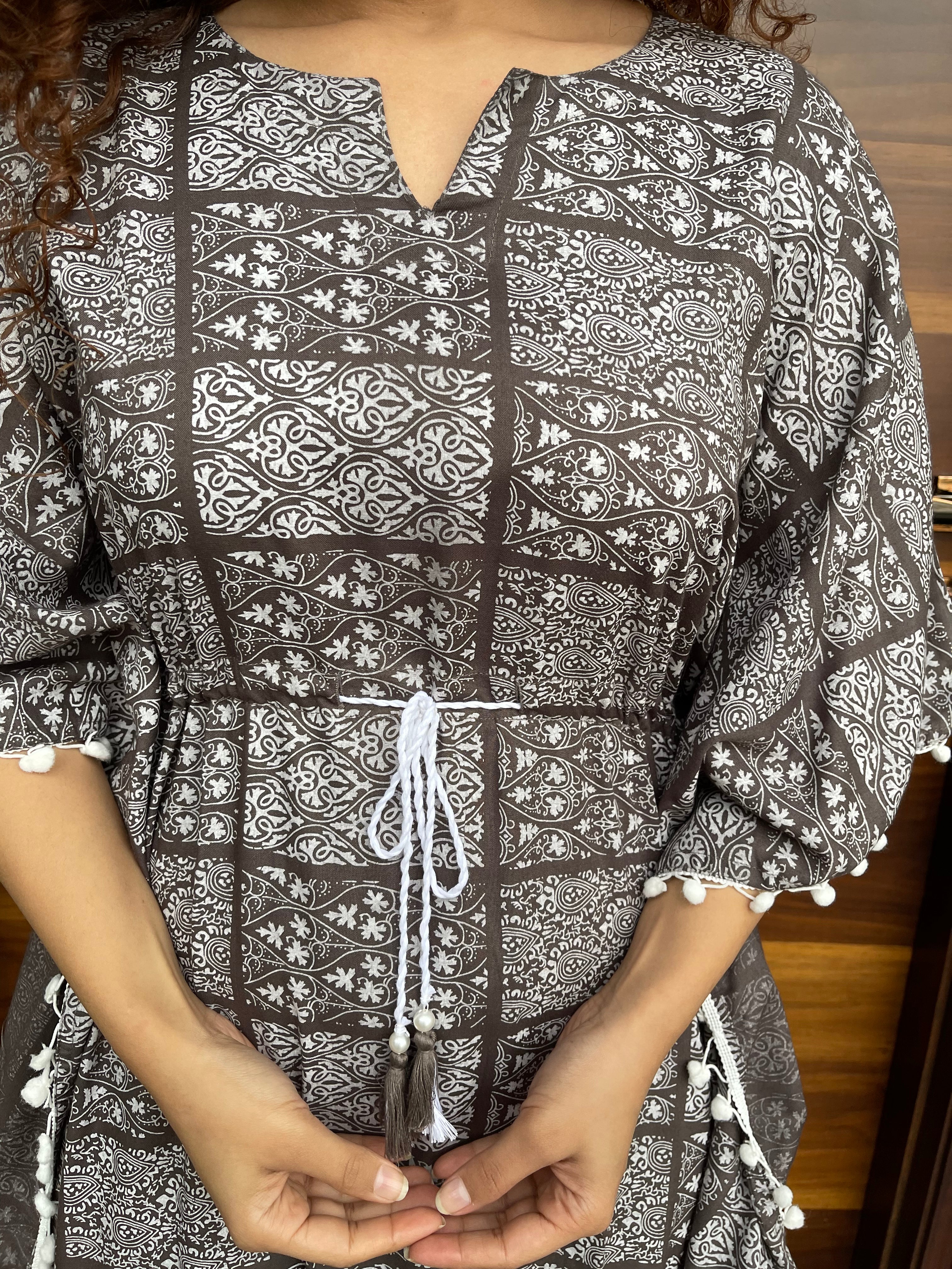 Earthy Escape Cotton Kaftan