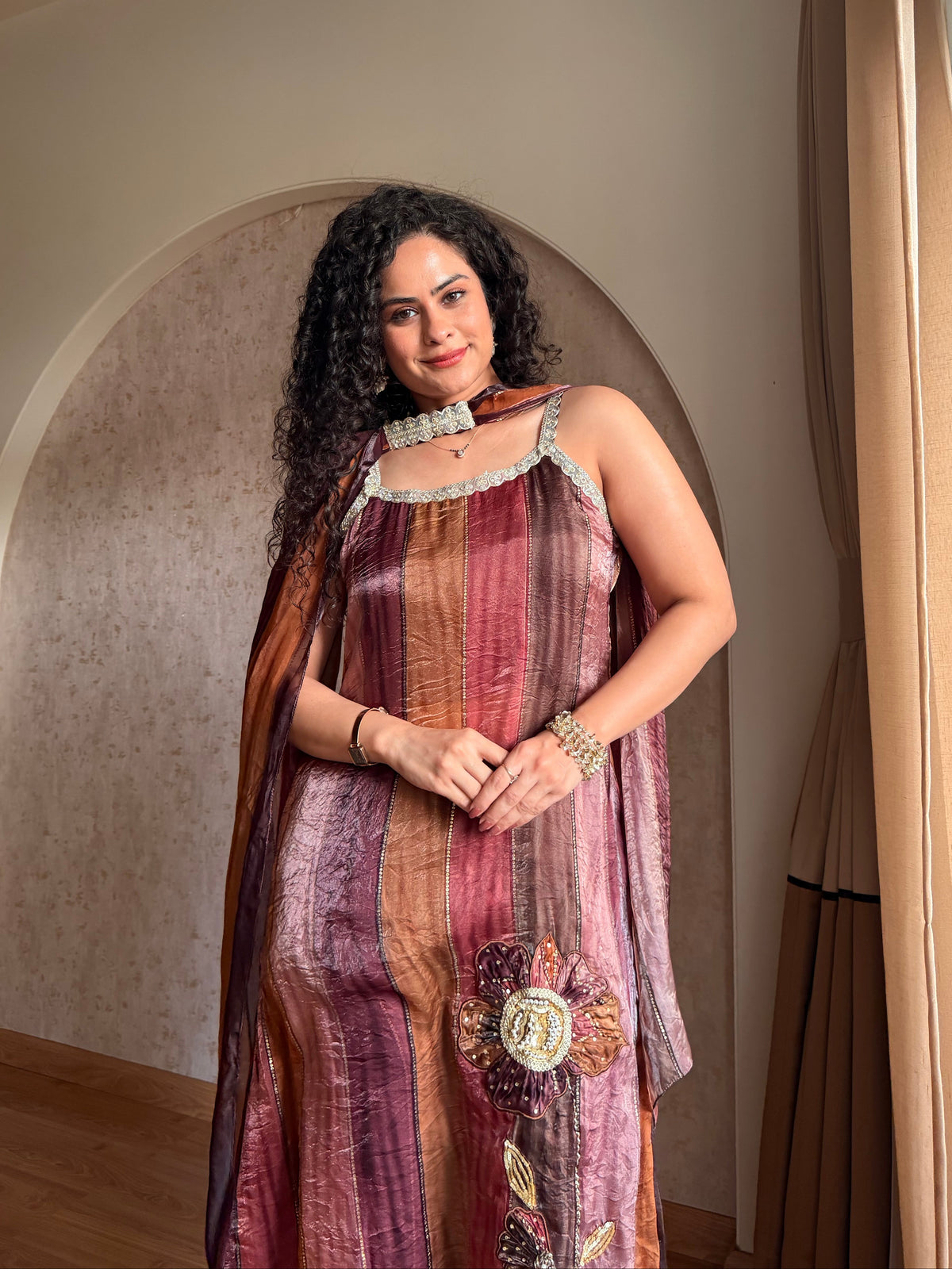 Aarzu Embroidered Suit Set