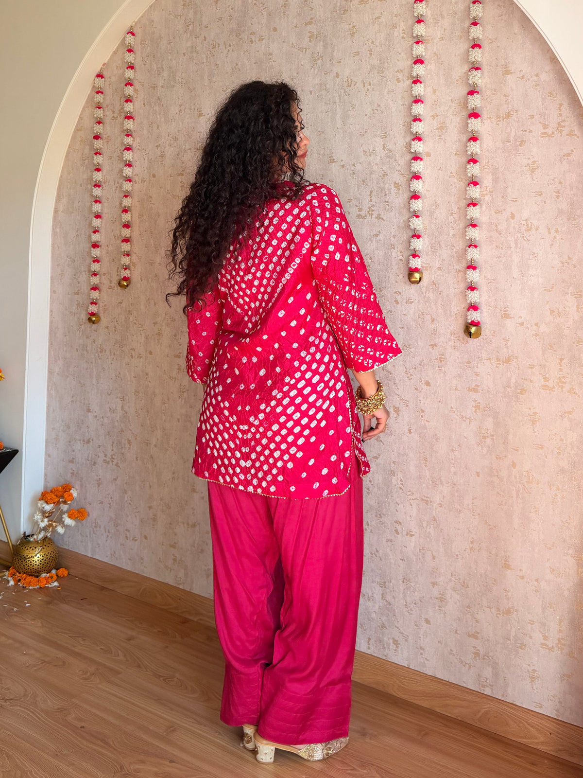 Jaipur City Bandhani Coord Set