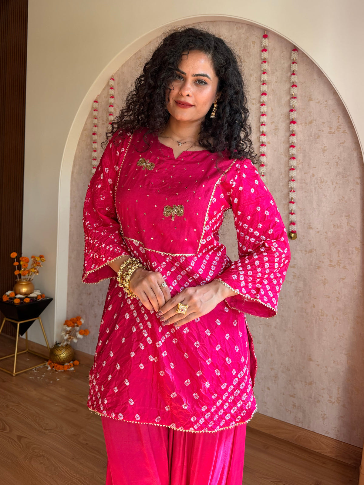 Jaipur City Bandhani Coord Set