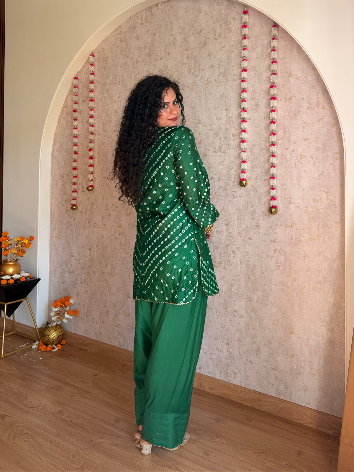 Jaipur City Bandhani Coord Set