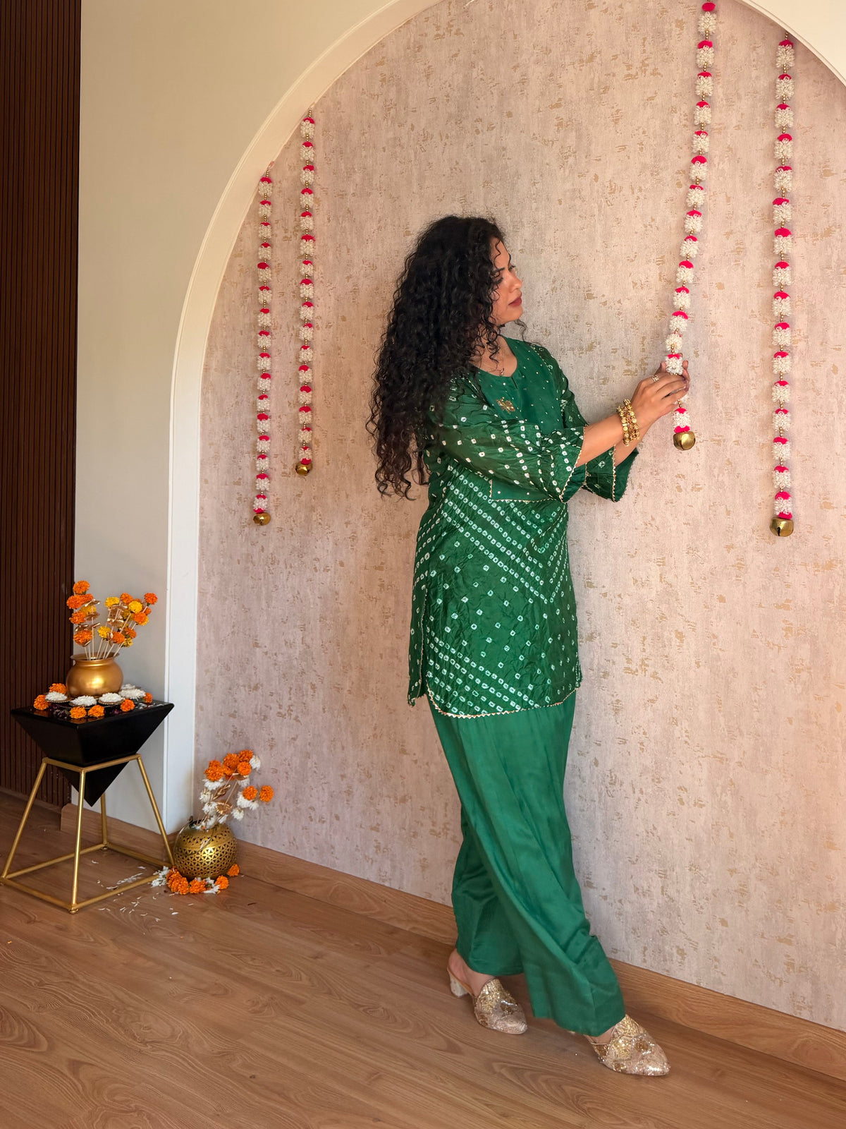 Jaipur City Bandhani Coord Set
