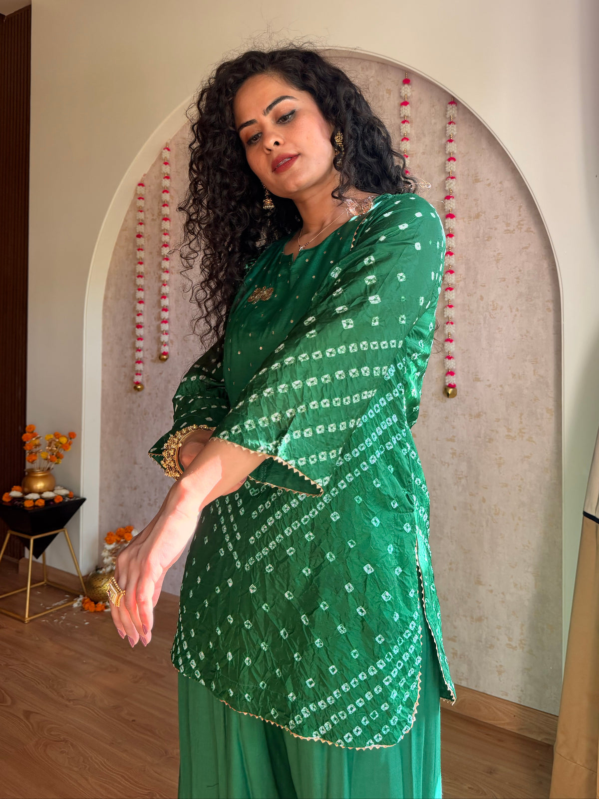 Jaipur City Bandhani Coord Set