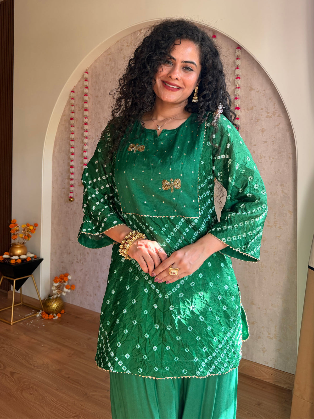 Jaipur City Bandhani Coord Set