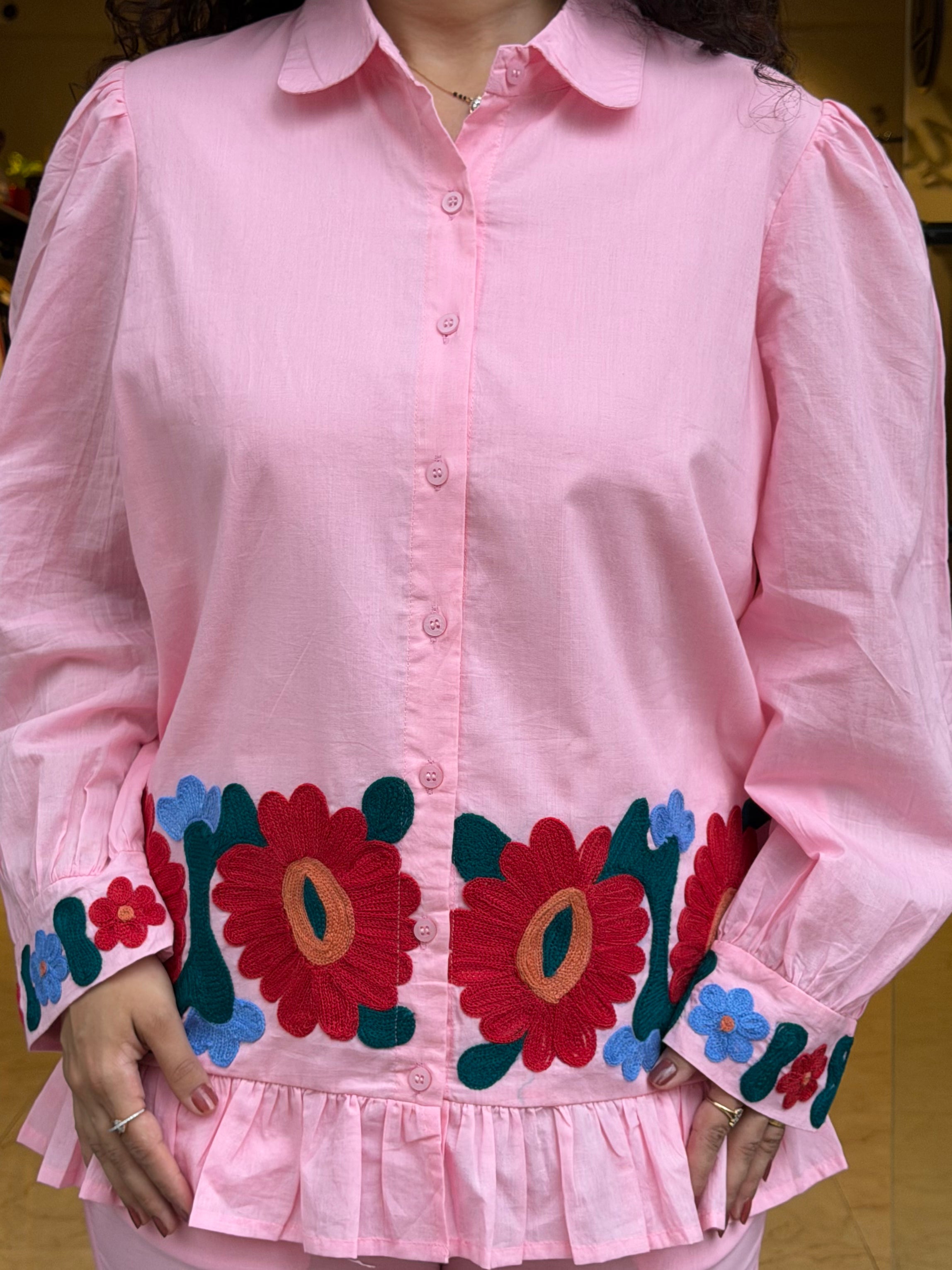 Pink Mist Cotton Coord