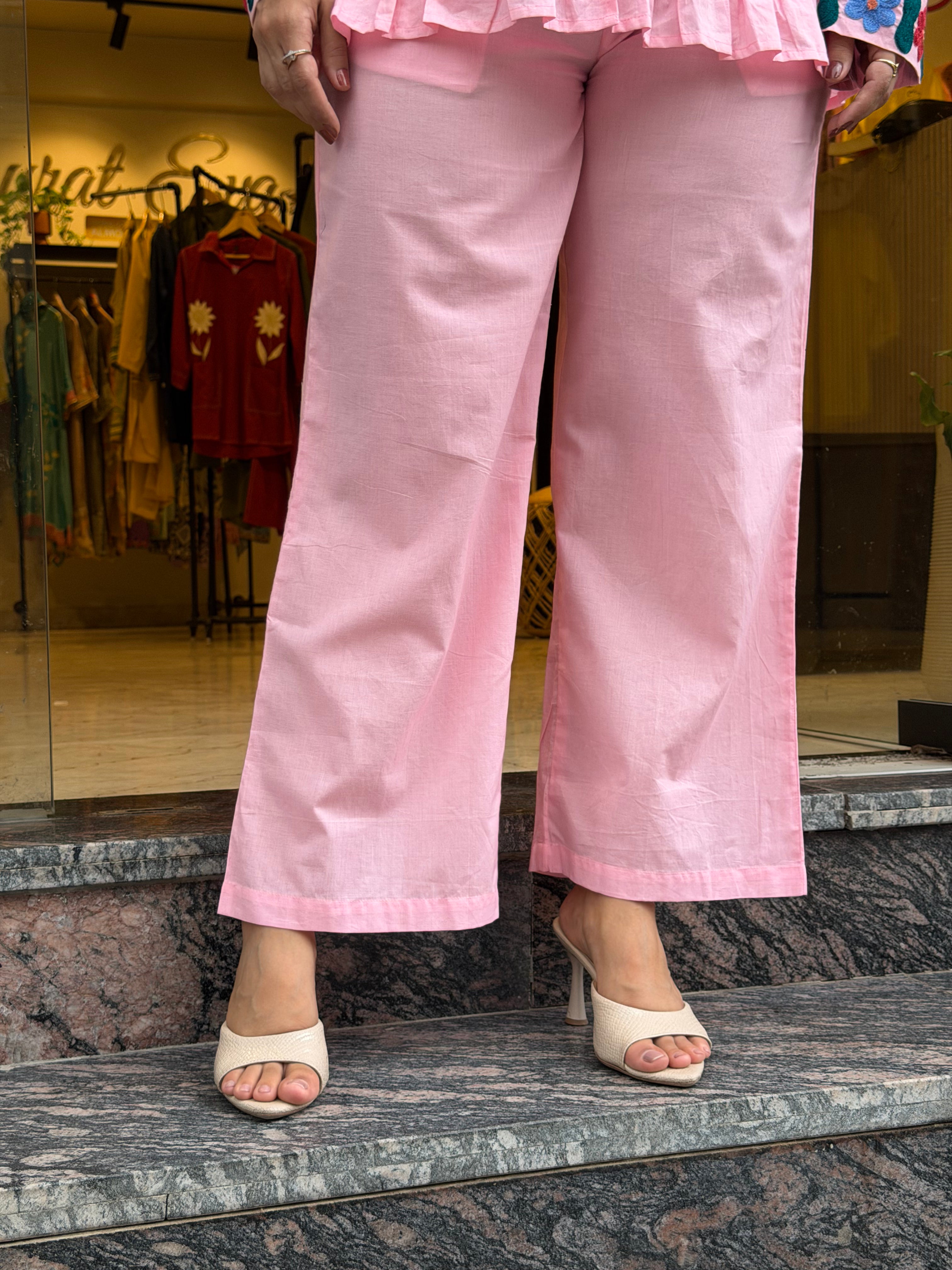 Pink Mist Cotton Coord