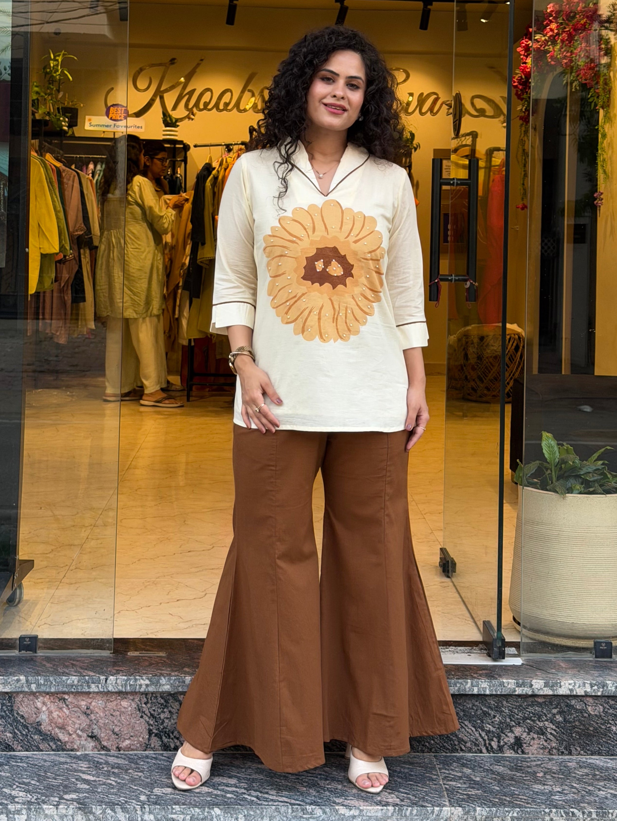 Daisy BellBottom Coord Set