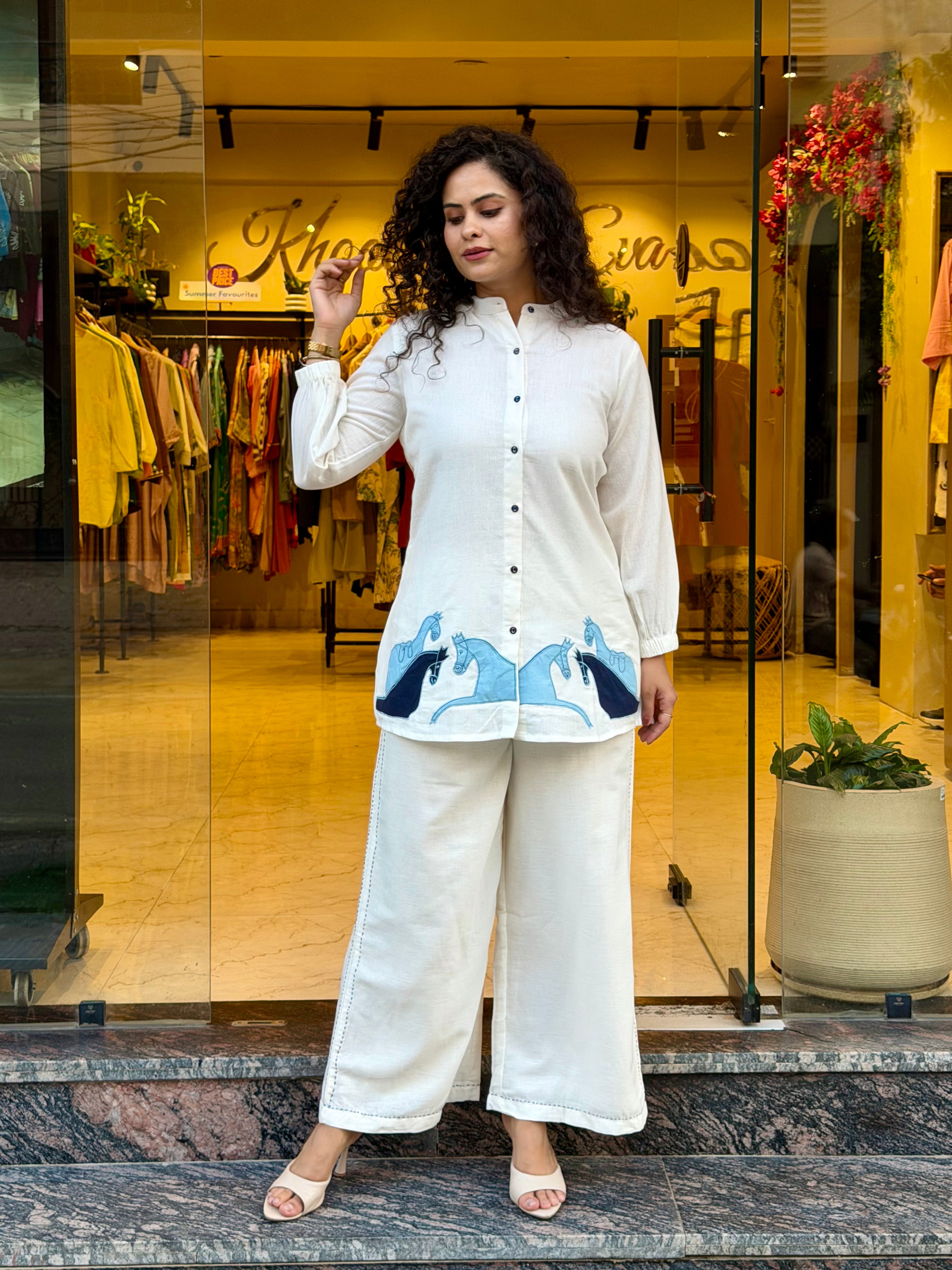 Polo Cotton coord set