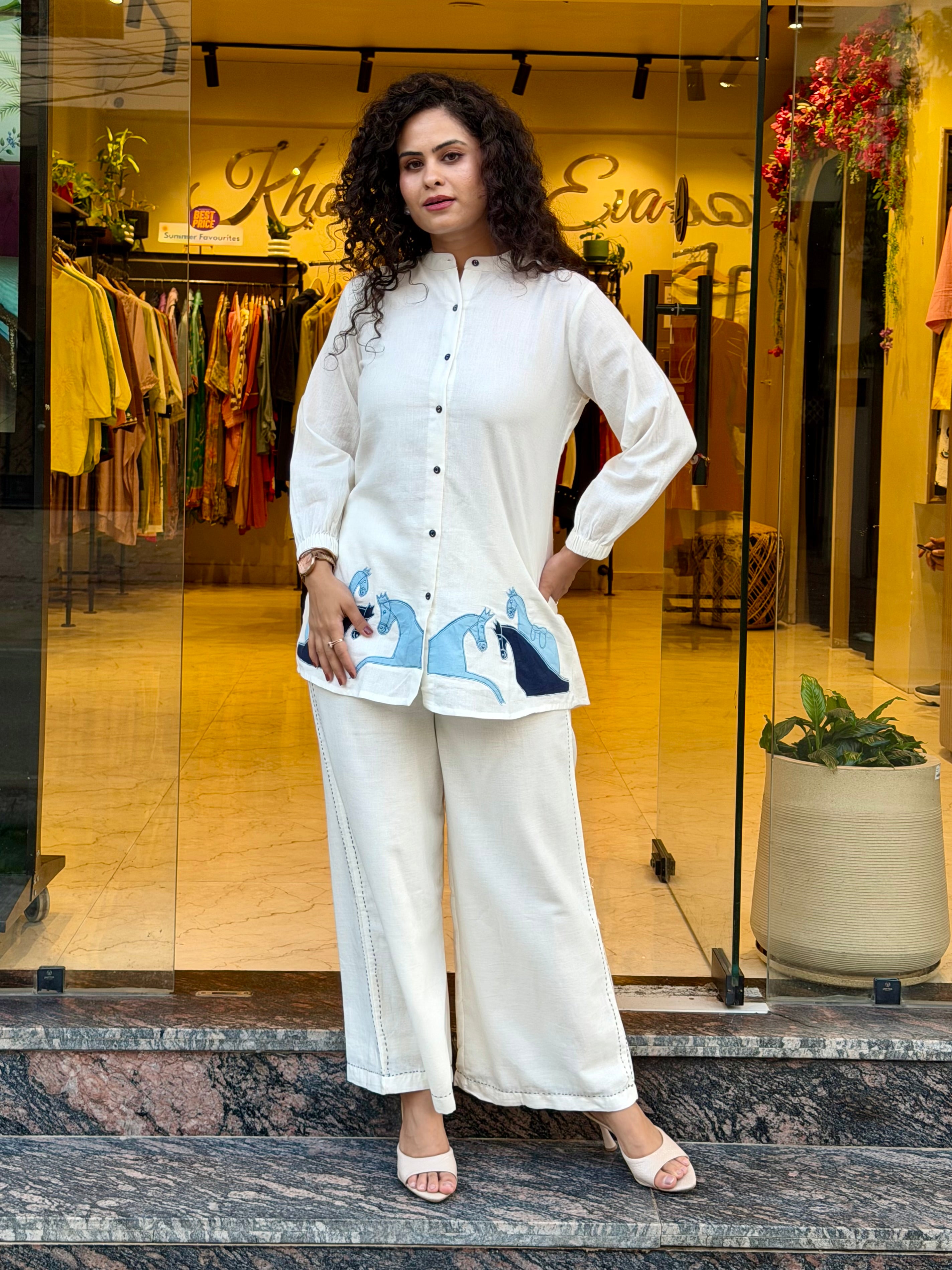 Polo Cotton coord set