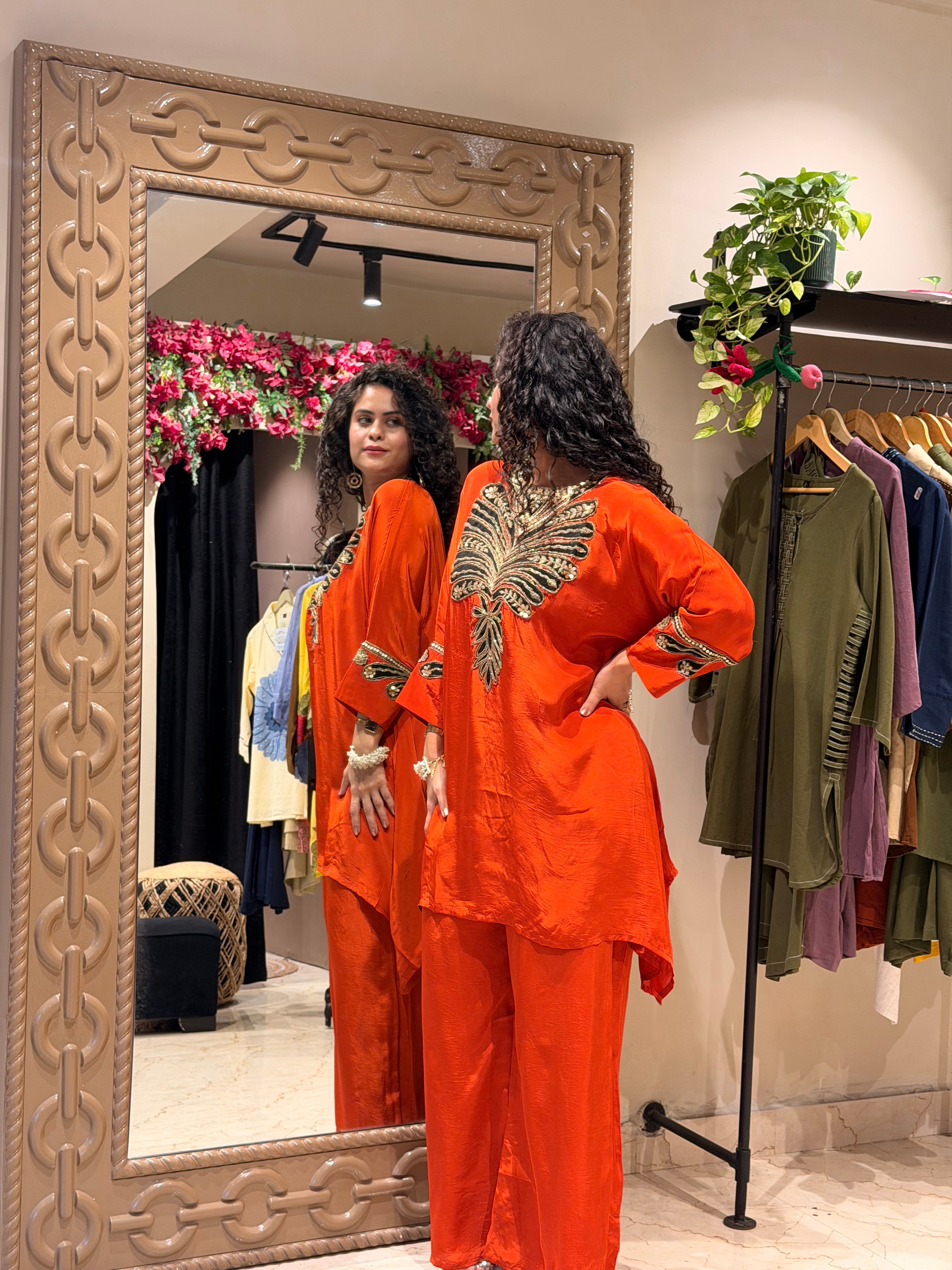 Zareen Luxe Kaftan Set