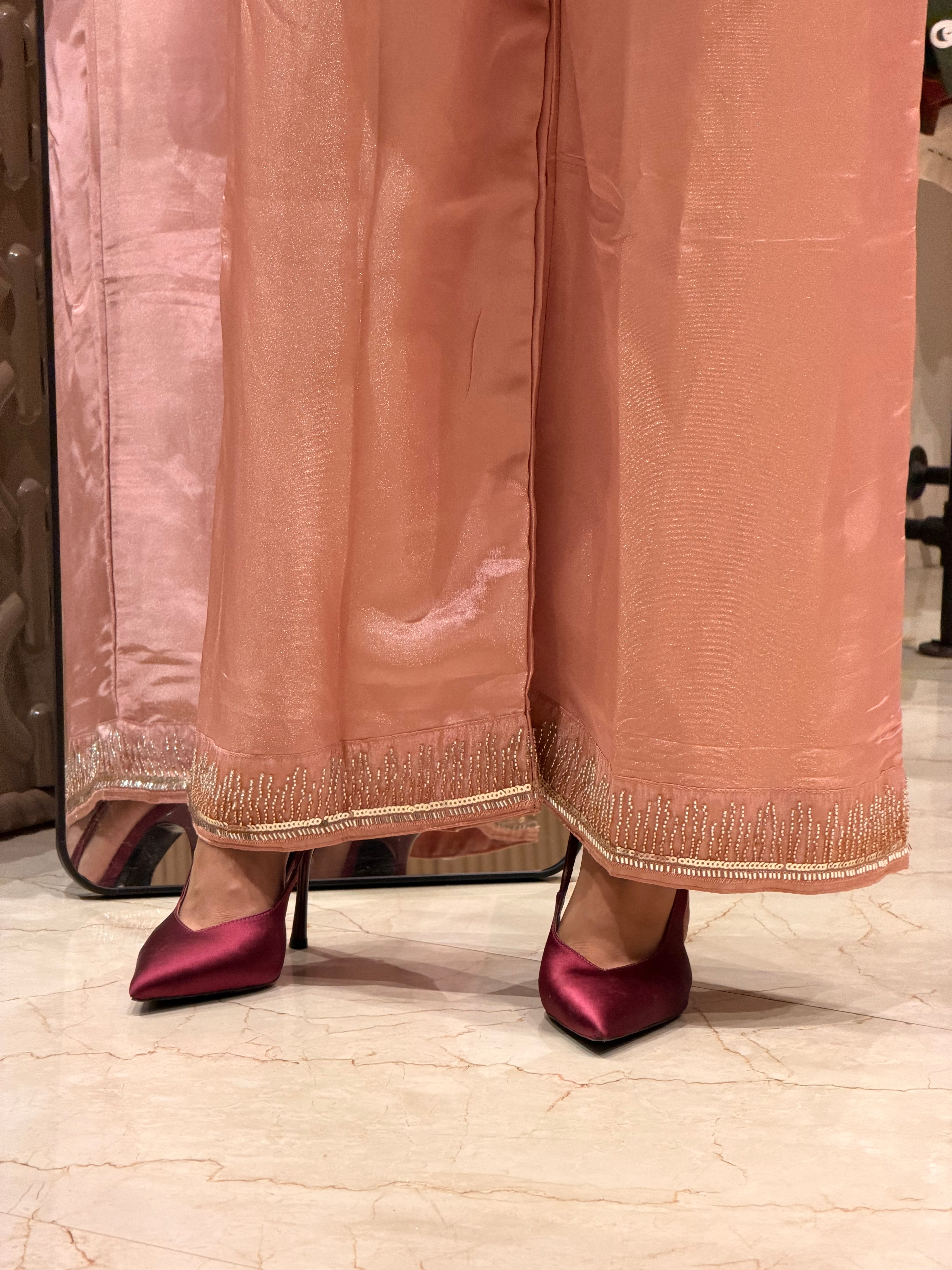Luxe Blush Rose Coord Set