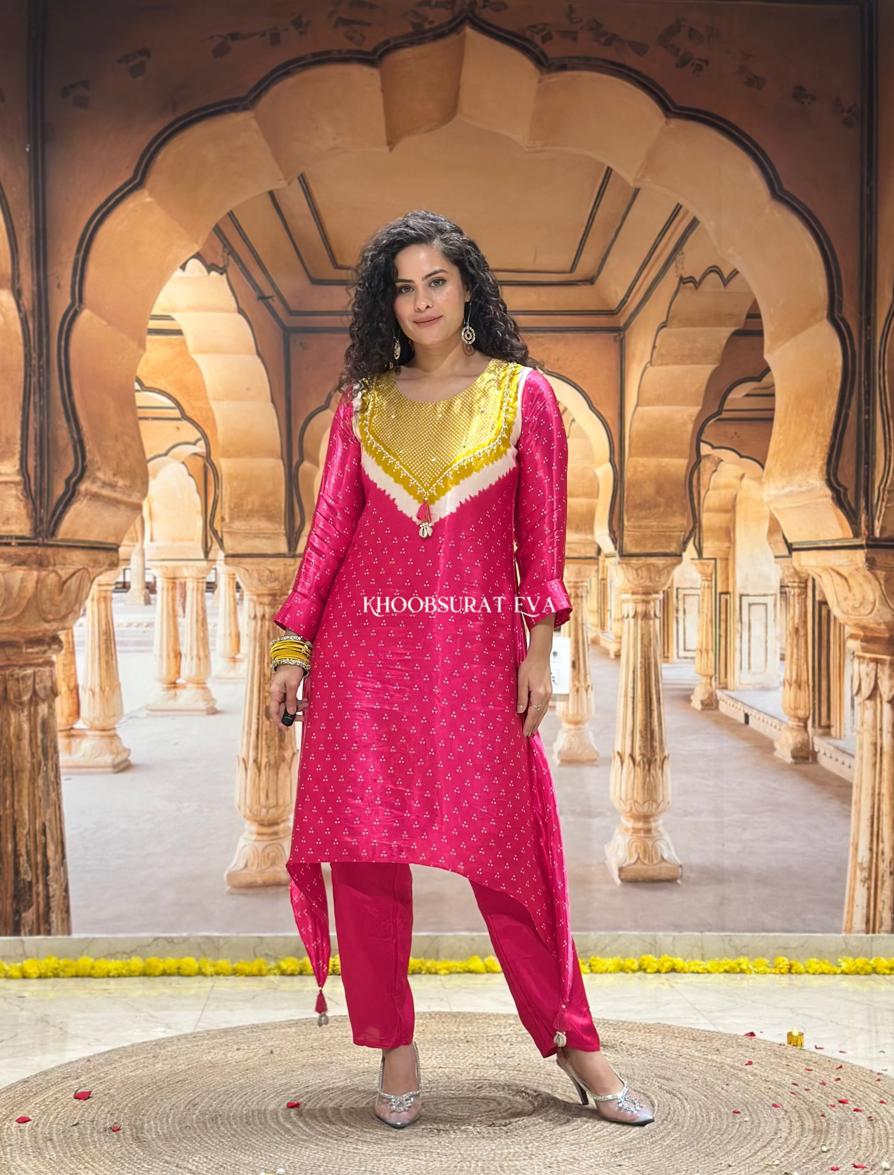 Mahreen Fusion Kurta Set
