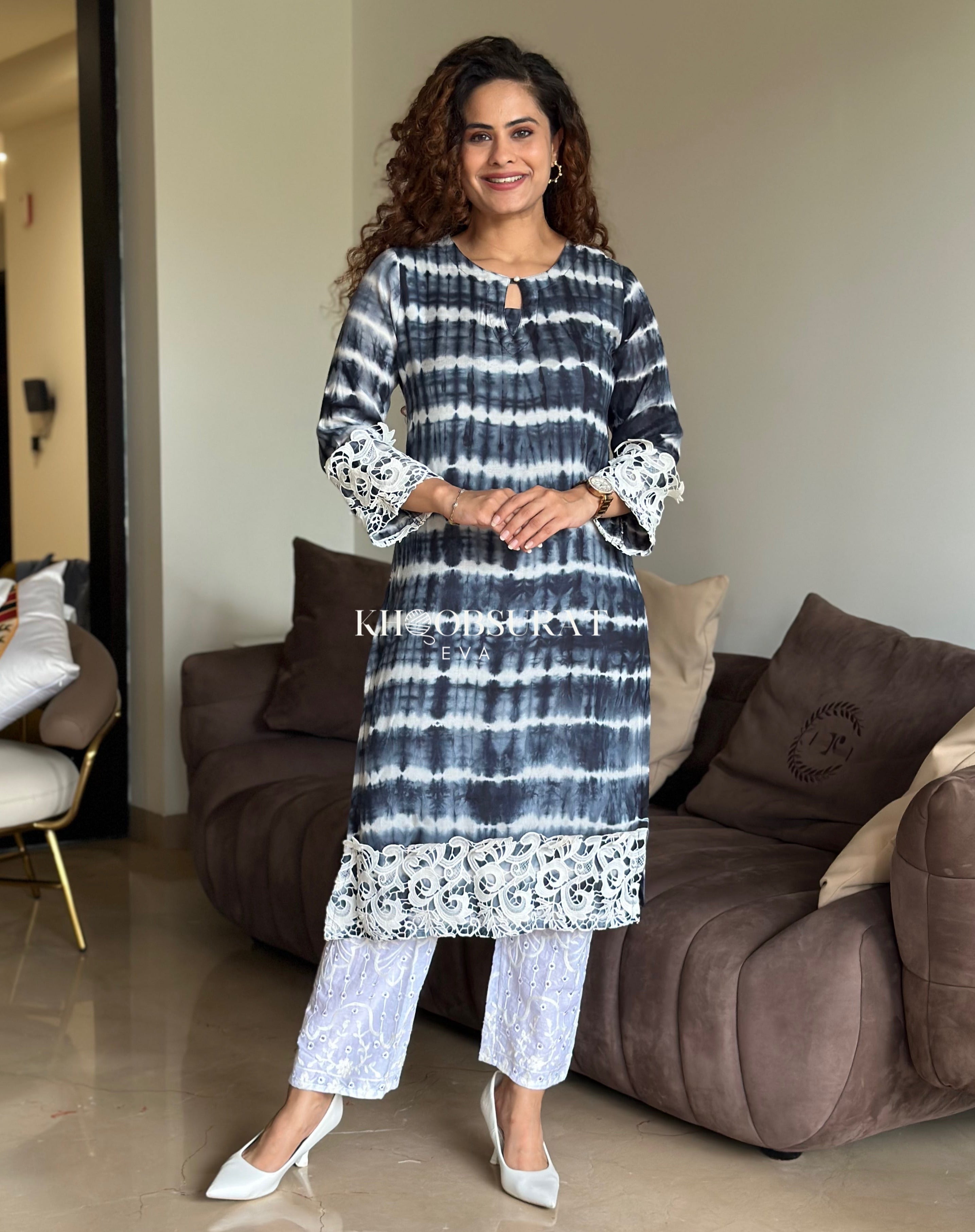 Tie Dye Shibori Kurta Sets