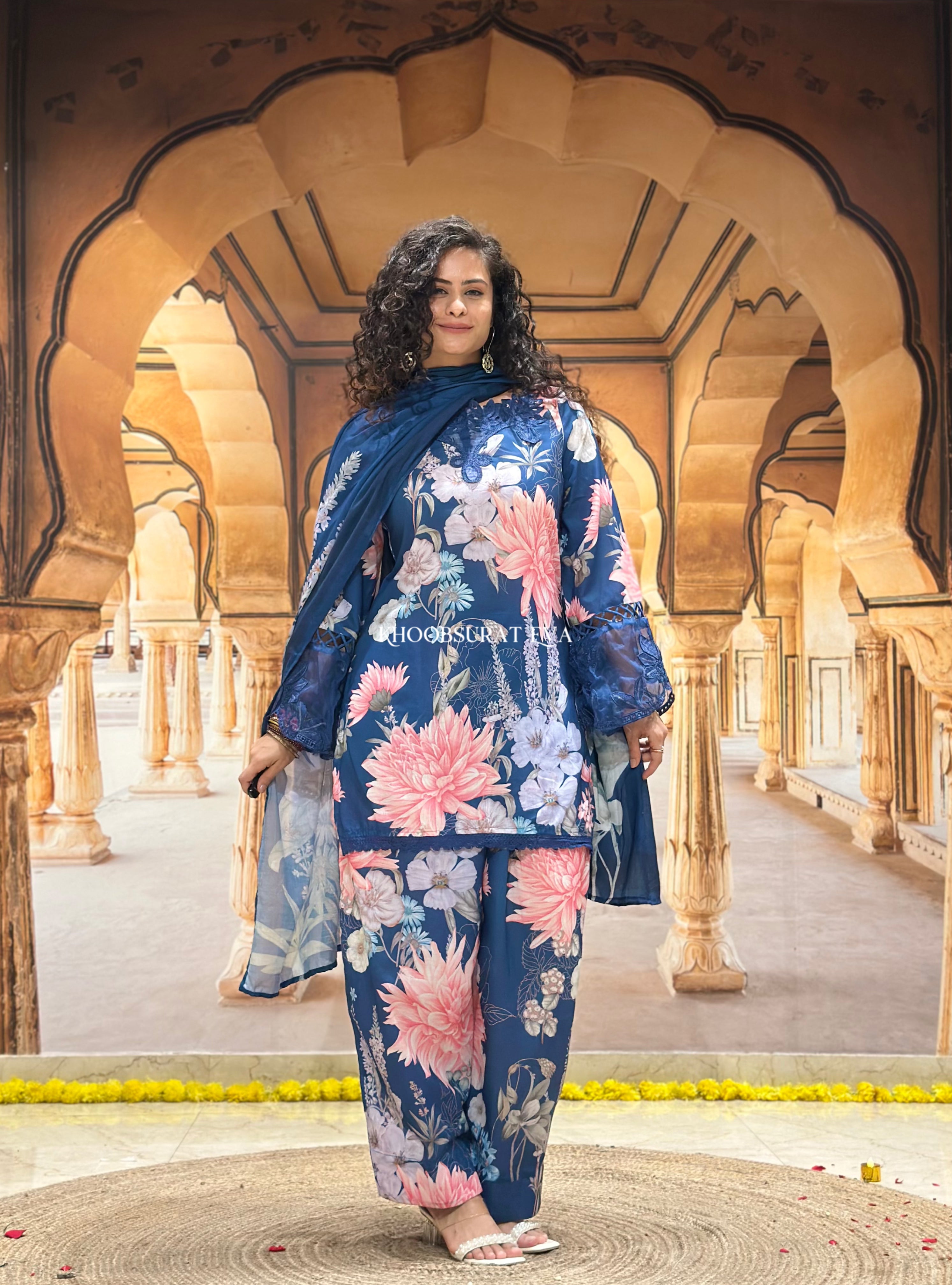 Jhumki Farsi Salwar Suit Set